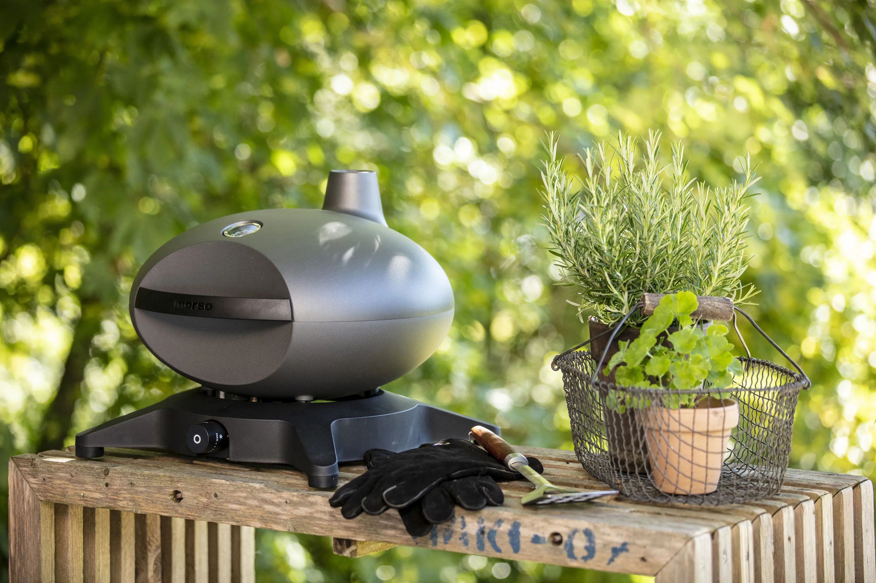 Morsø Gasgrill Forno Piccolo Gasgrill i Antracit, 5