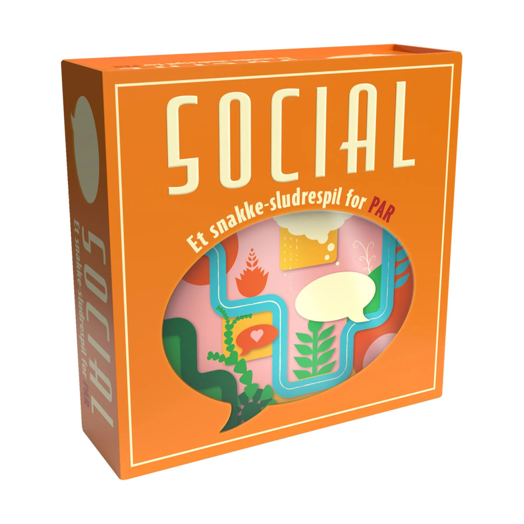 Spilbræt Spil Kortspil - Social - Par i Orange, 1