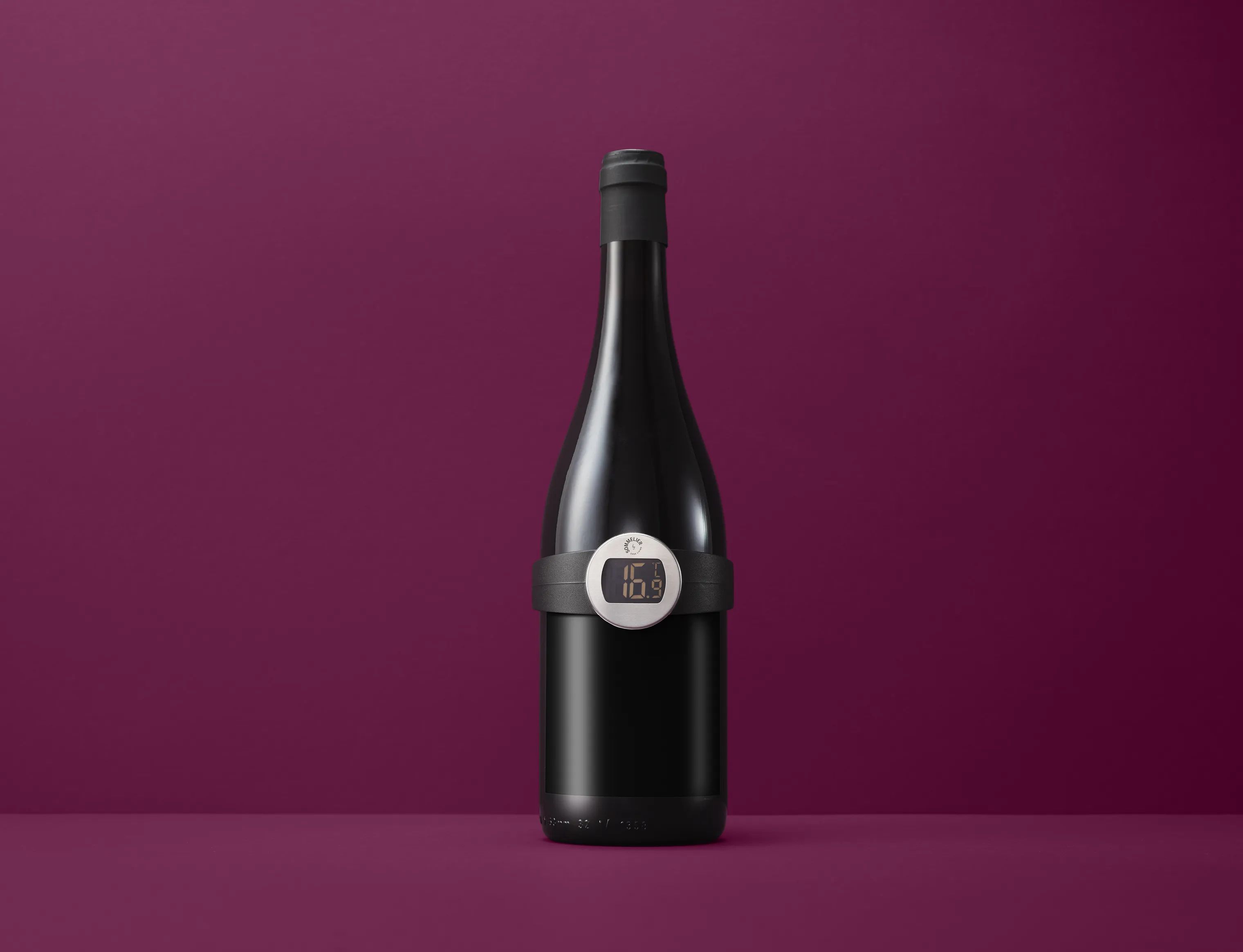 Sommelier by CASA Living Vinpropper Sommelier Vintermometer i Sort, 2
