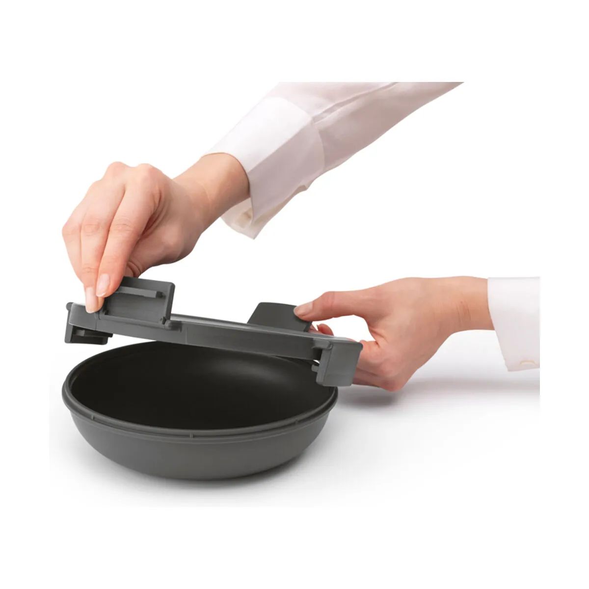 Brabantia Madkasser Make & Take Frokostskål i Dark grey , 1 L, 4