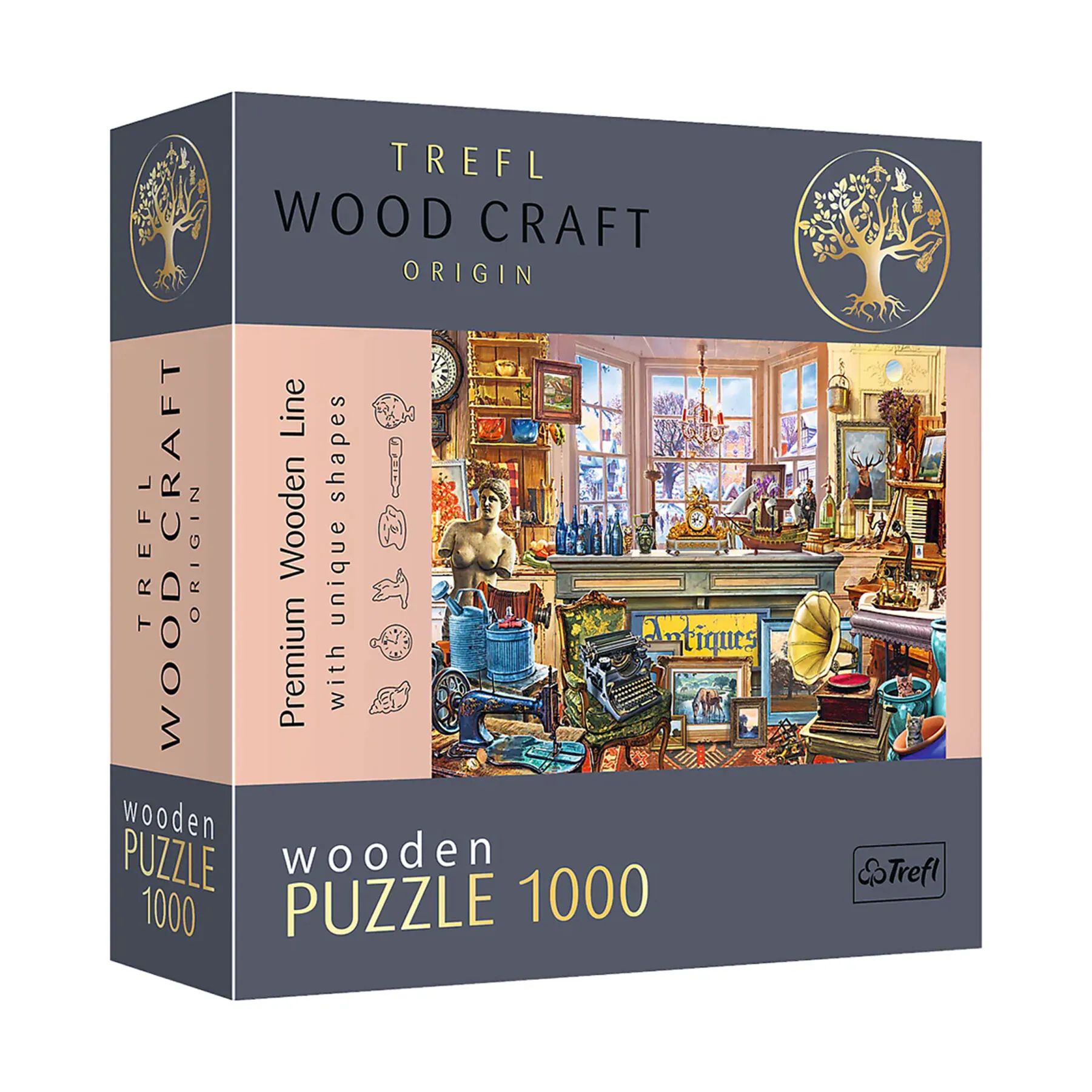 Spilbræt Puslespil Puzzle Puslespil - Antique Shop i Antique Shop, 1