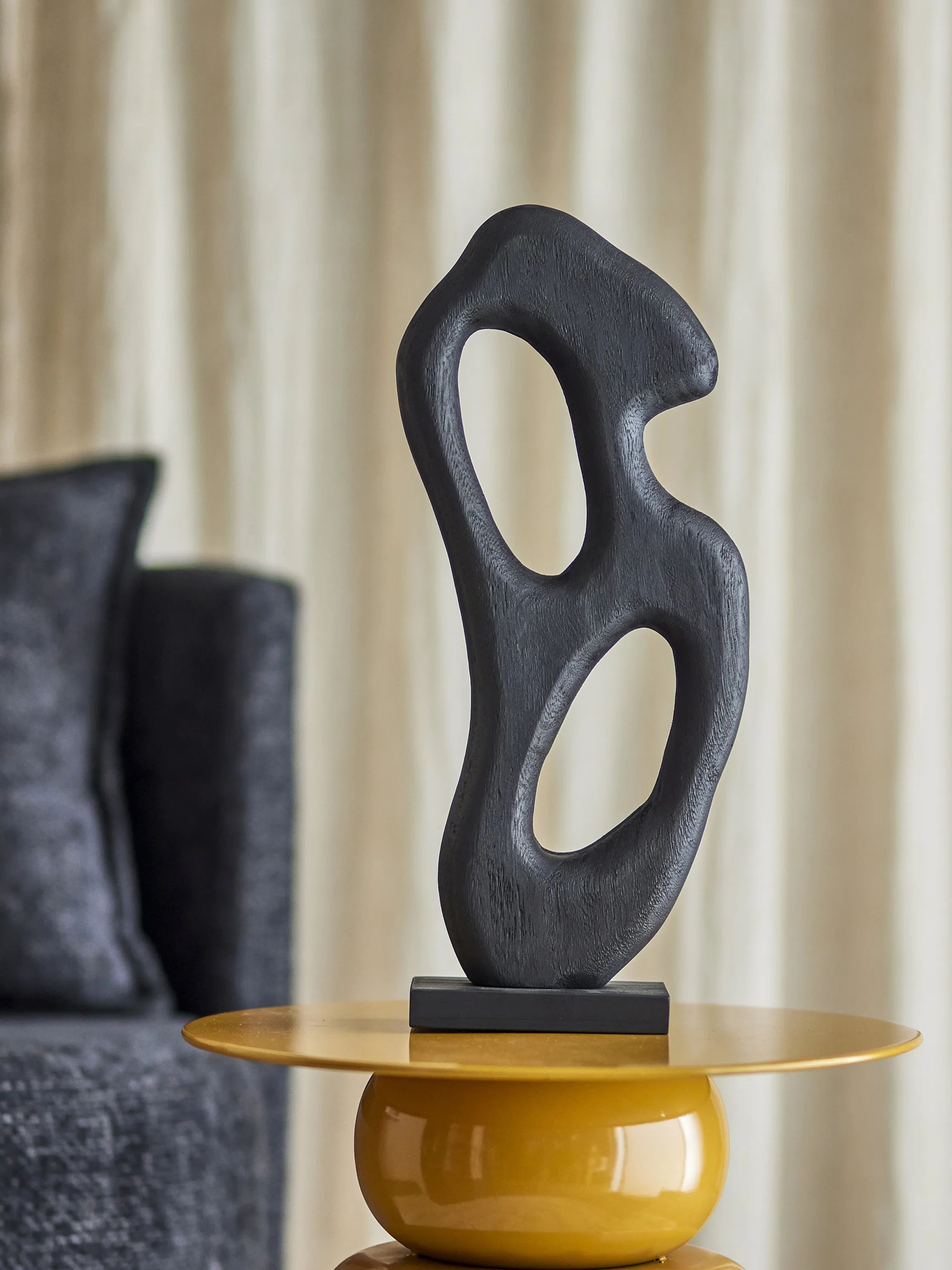 Bloomingville Øvrige figurer Elya Skulptur i Sort, 5