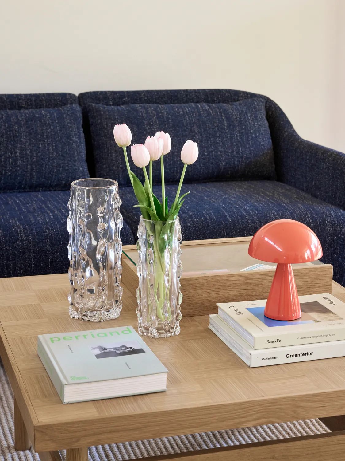 Hübsch Vaser Kawa Vase - 2 stk. i Klar, 3