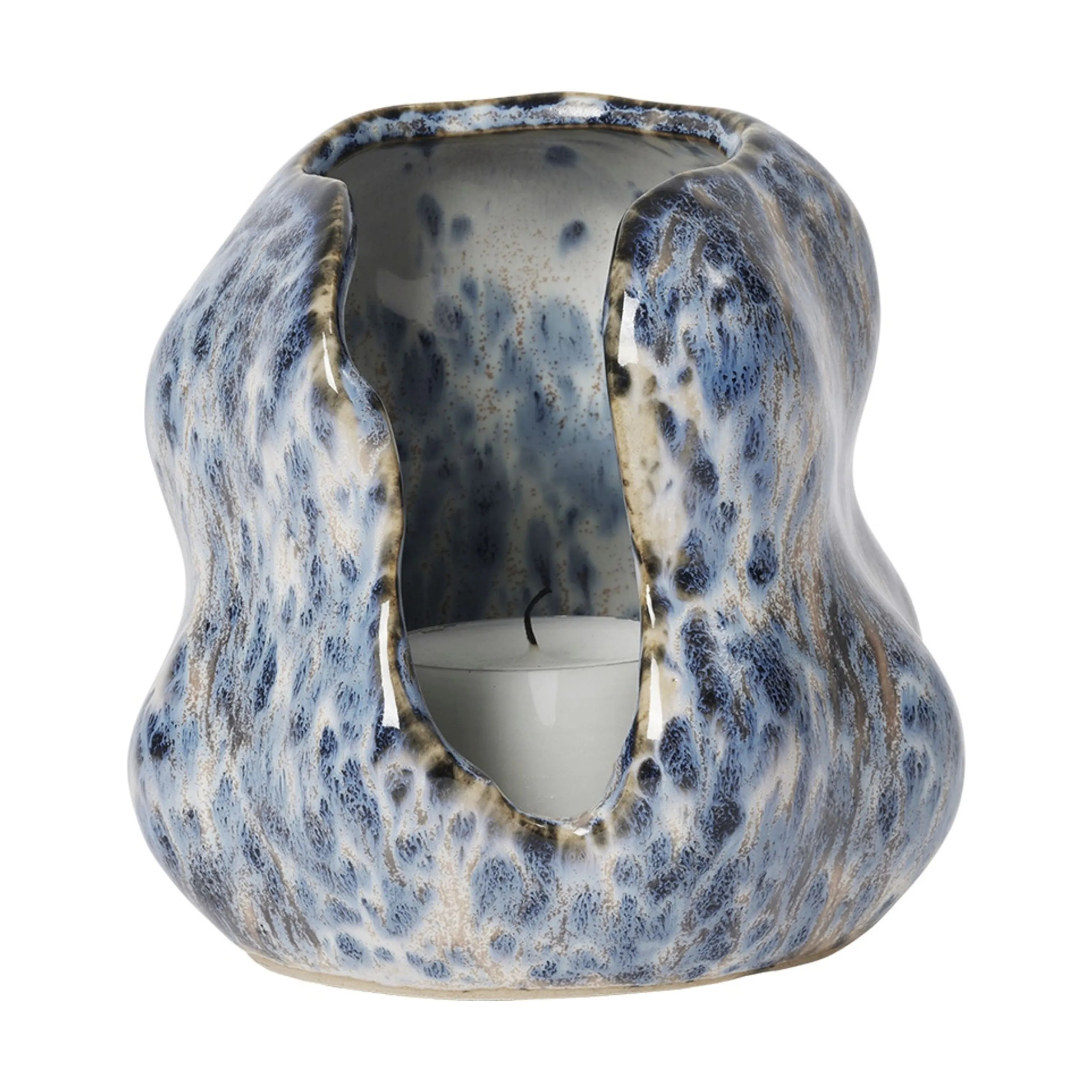 Broste Copenhagen Lanterner Hekla Lanterne i Light Blue, 10 cm, 1