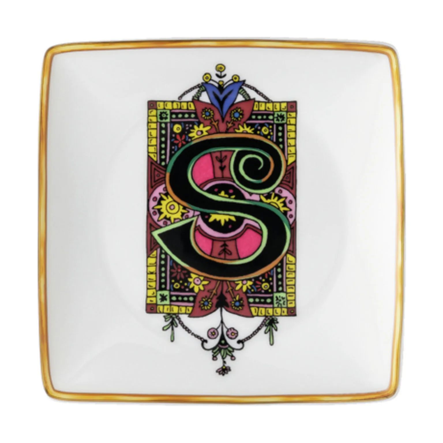 Versace Skåle Alphabet Skål - S i S, 1