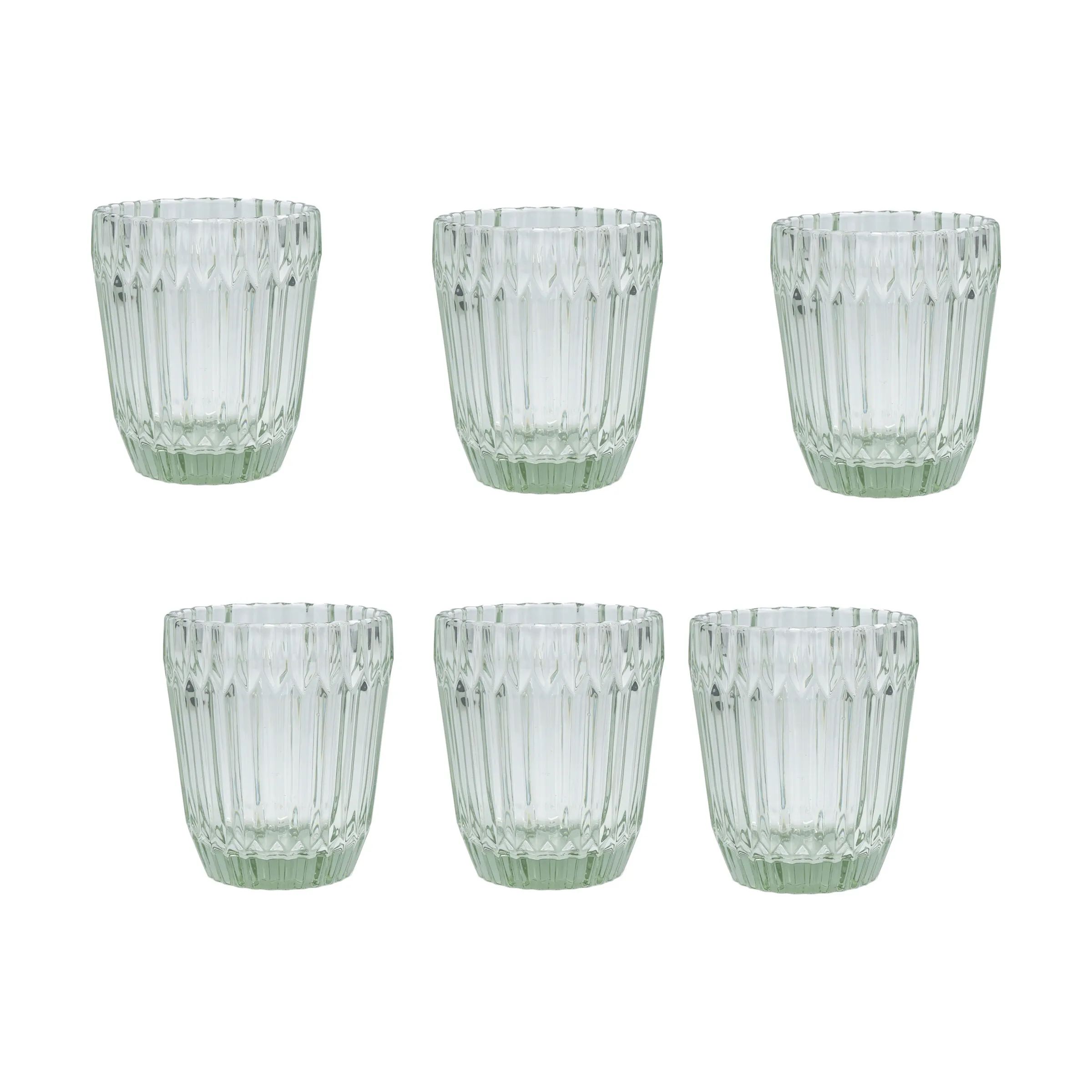 Fortessa Vandglas Archie Glas - 6 stk. i Grøn, 1