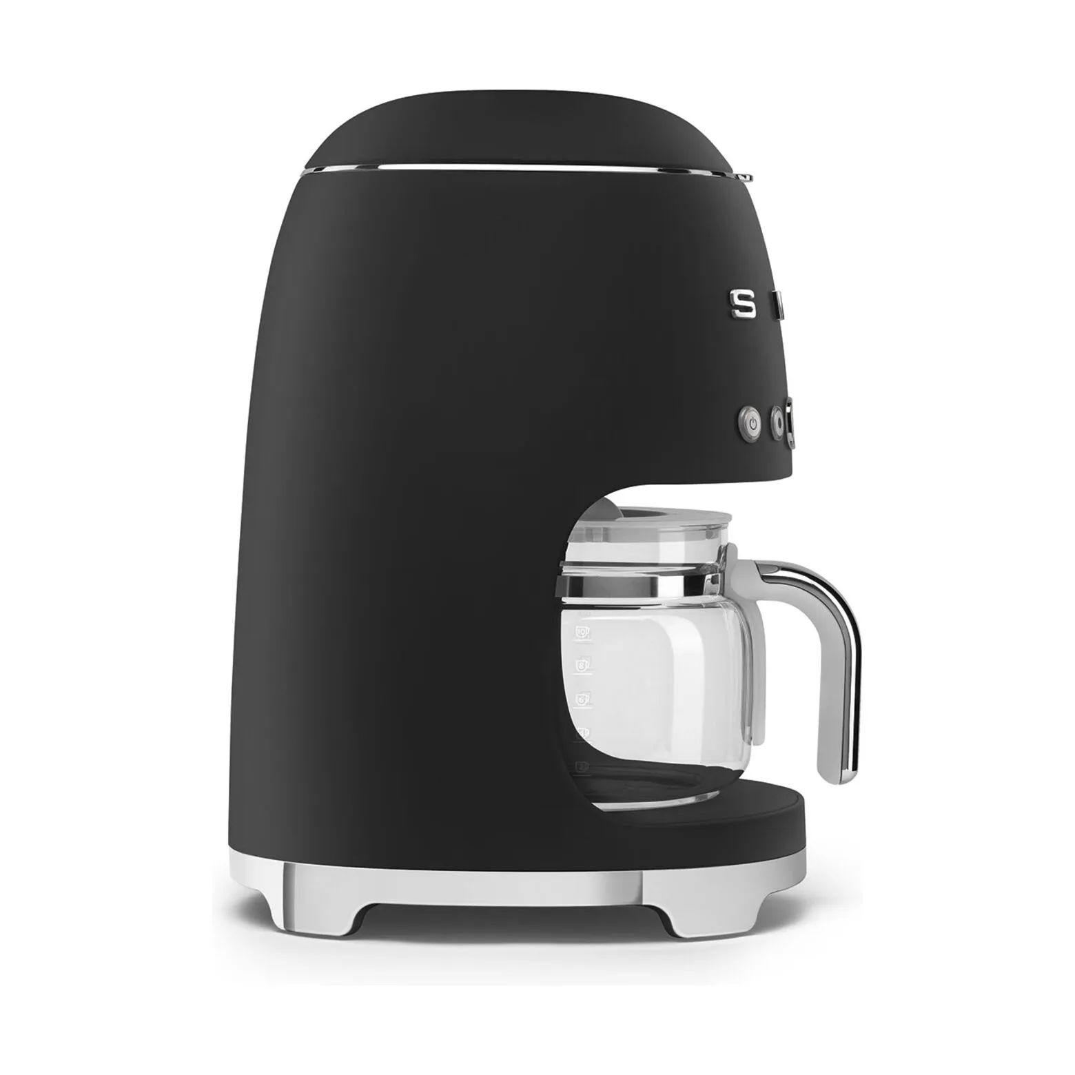 Smeg Kaffemaskiner 50's Style Kaffemaskine i Mat sort, 4