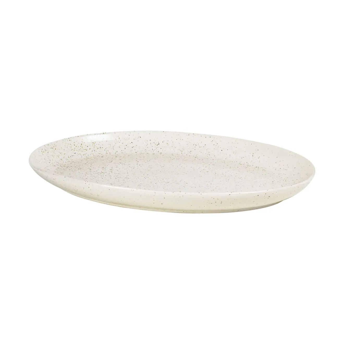 Broste Copenhagen Serveringsfade Nordic Vanilla Fad i 35,5, 2