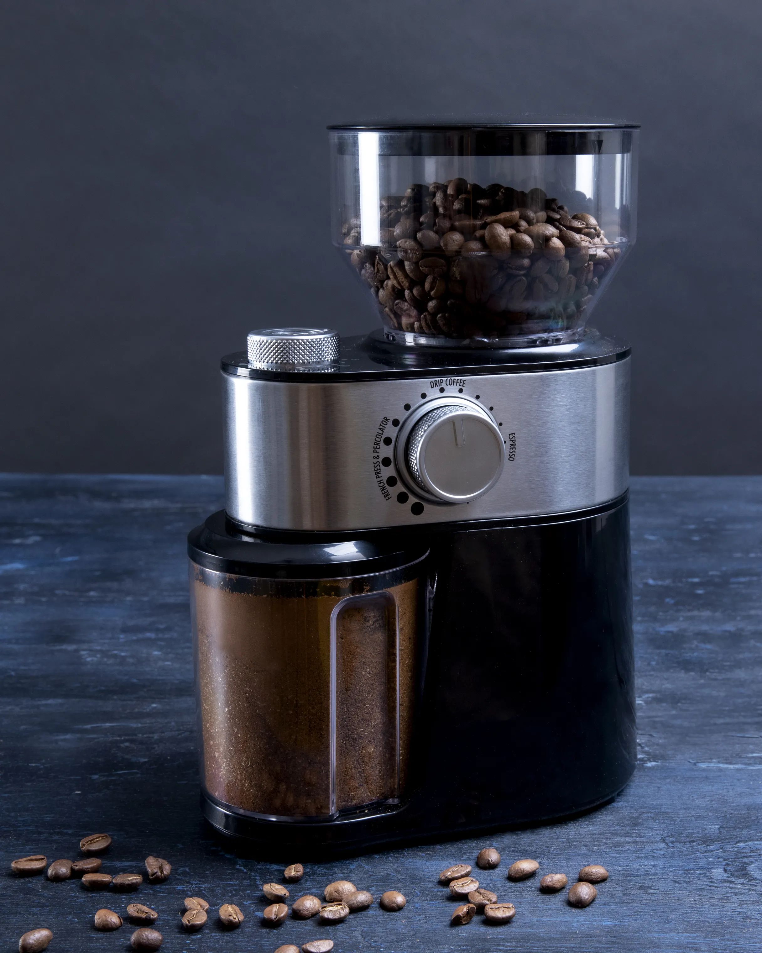 Gastronoma Kaffekværne Kaffekværn i stål;sort, 3
