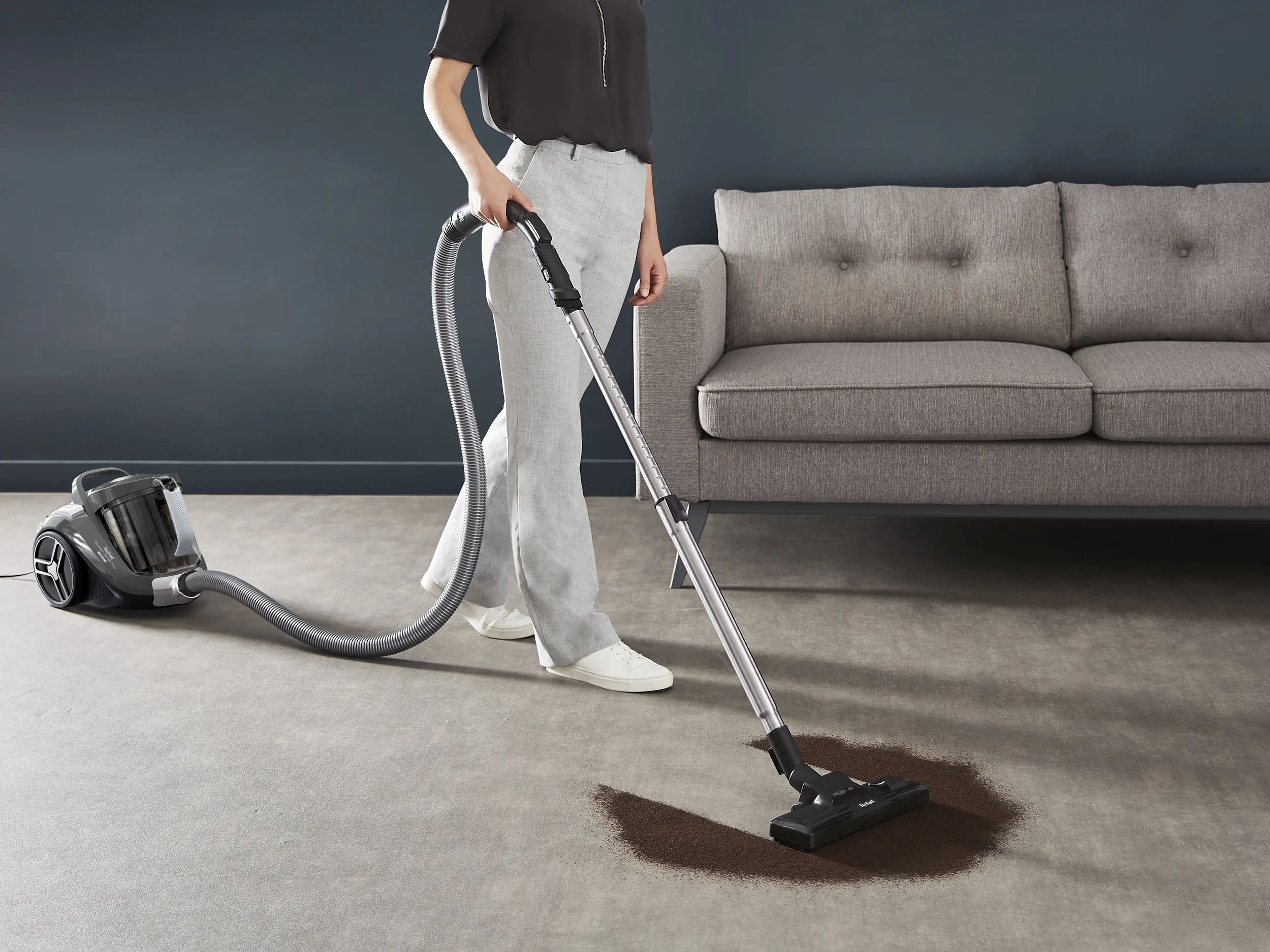 Tefal Støvsugere Compact Power XXL Cyclonic Støvsuger i Sort/sølv, 8