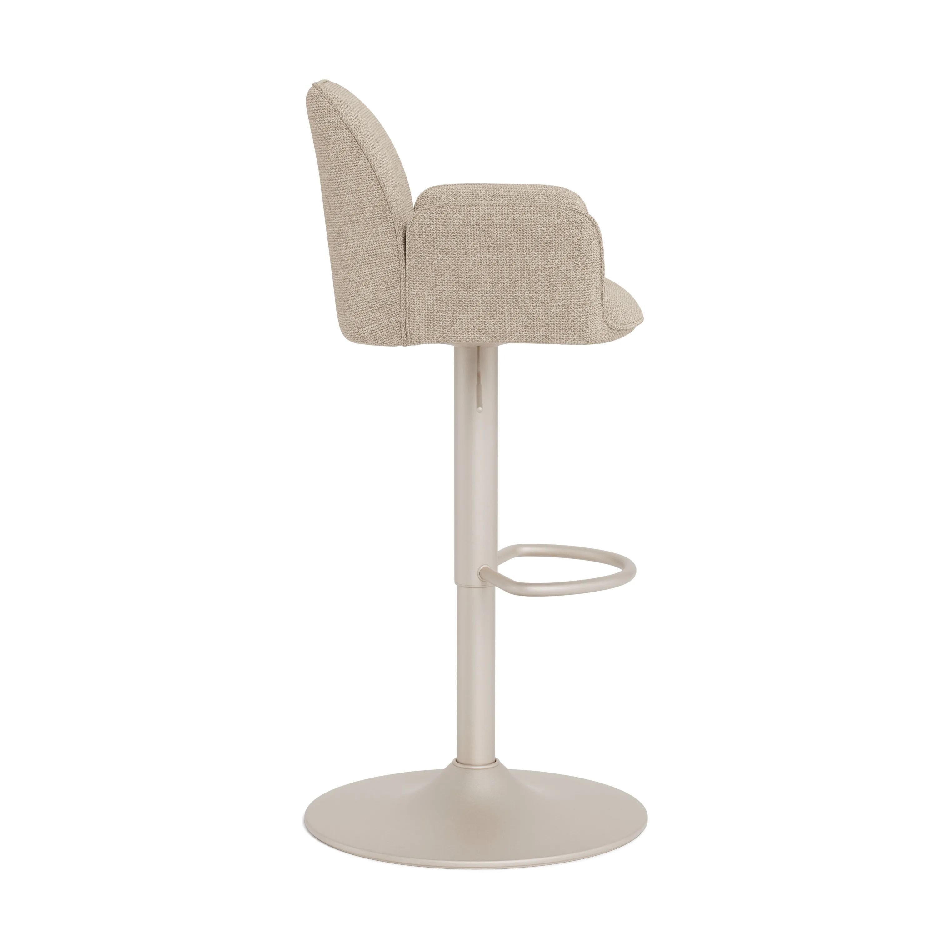 CASA Living Barstole Glenda Barstol i Beige/beige stel, 3