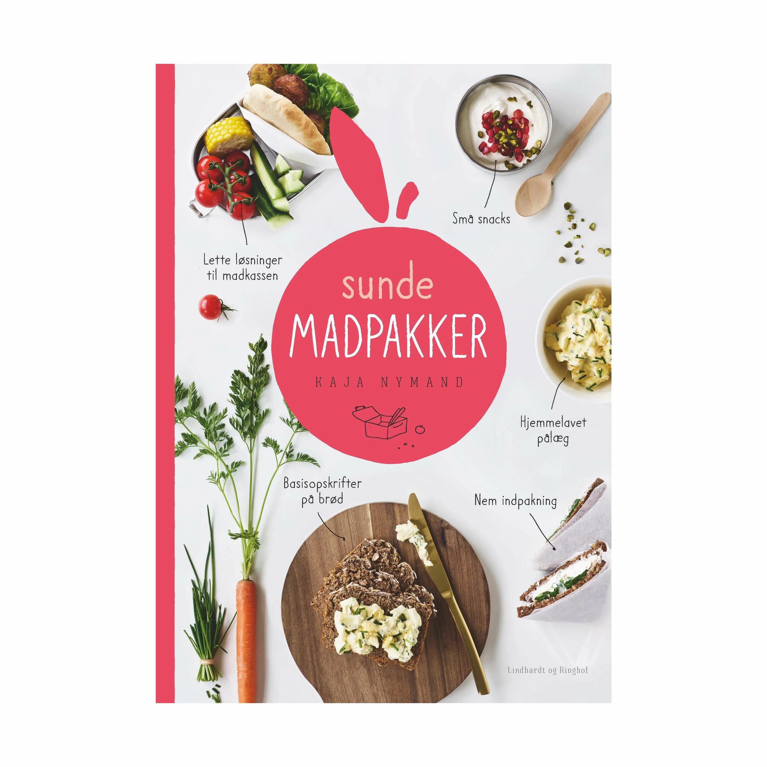 Lindhardt & Ringhof Kogebøger Sunde madpakker i rød, 1