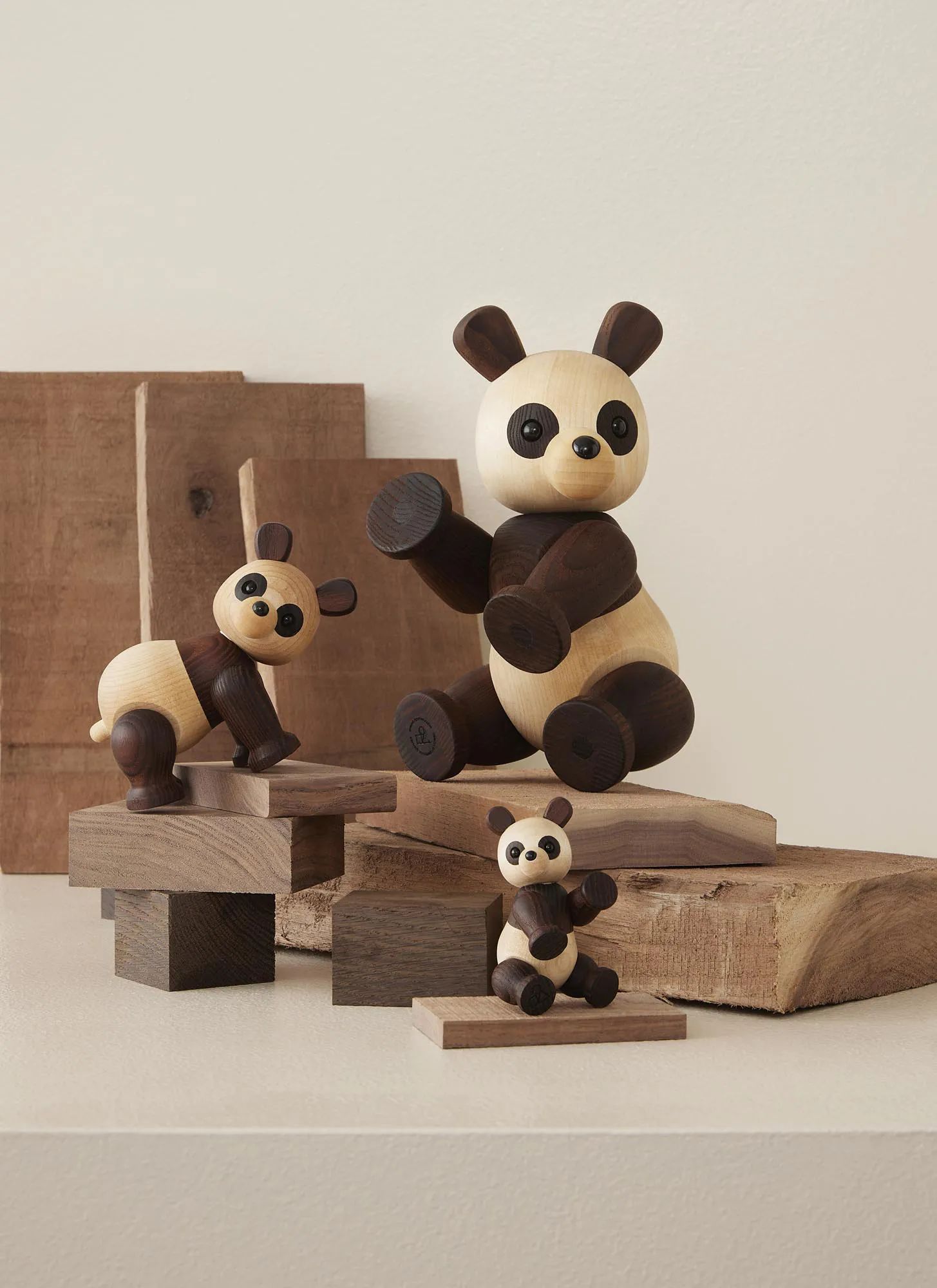 Spring Copenhagen Dyrefigurer Pandaunge - Pixi i Natural, 2
