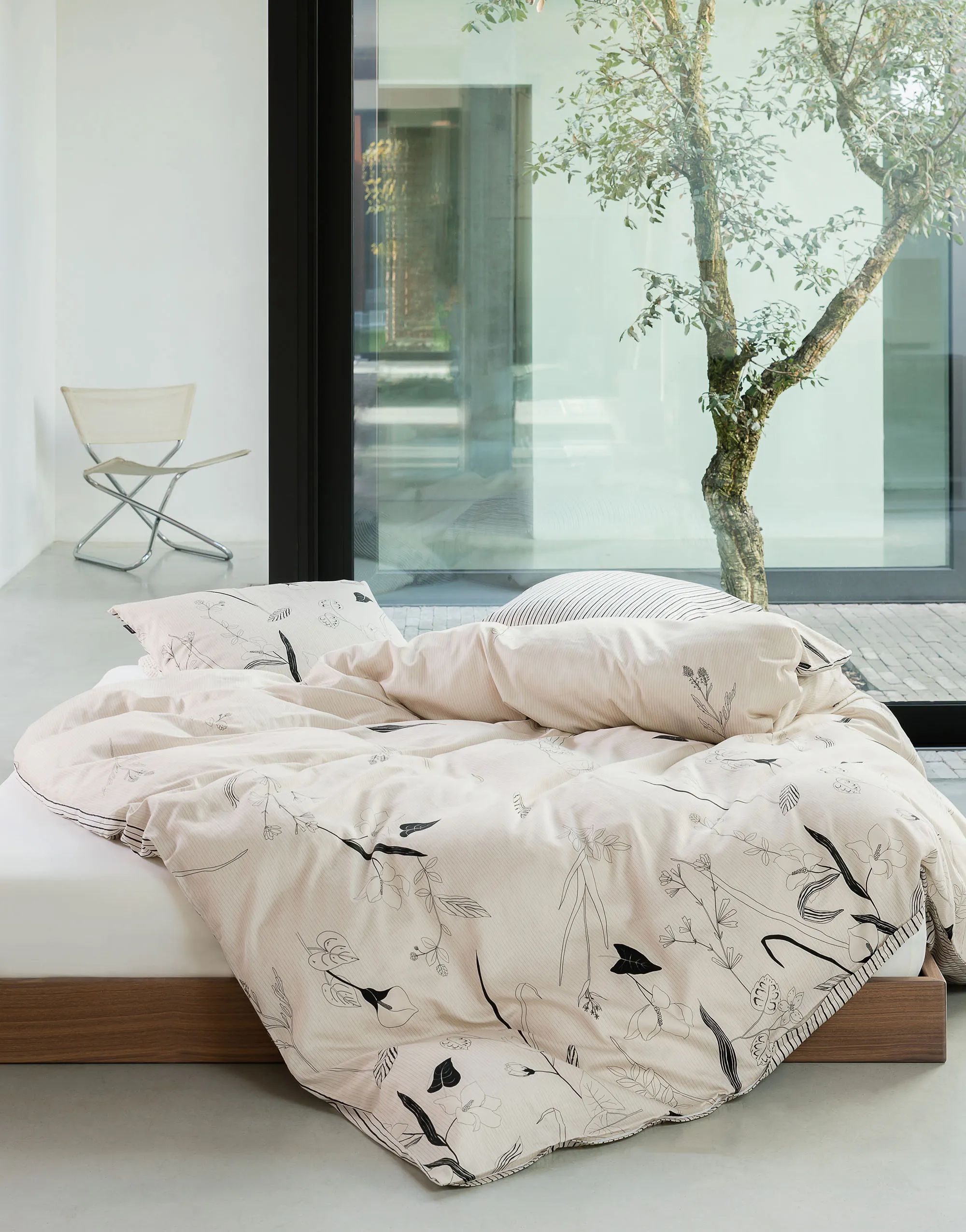 Marc O'Polo Sengetøj Asele Sengetøj i Natural White, B140 x L220 cm, 2