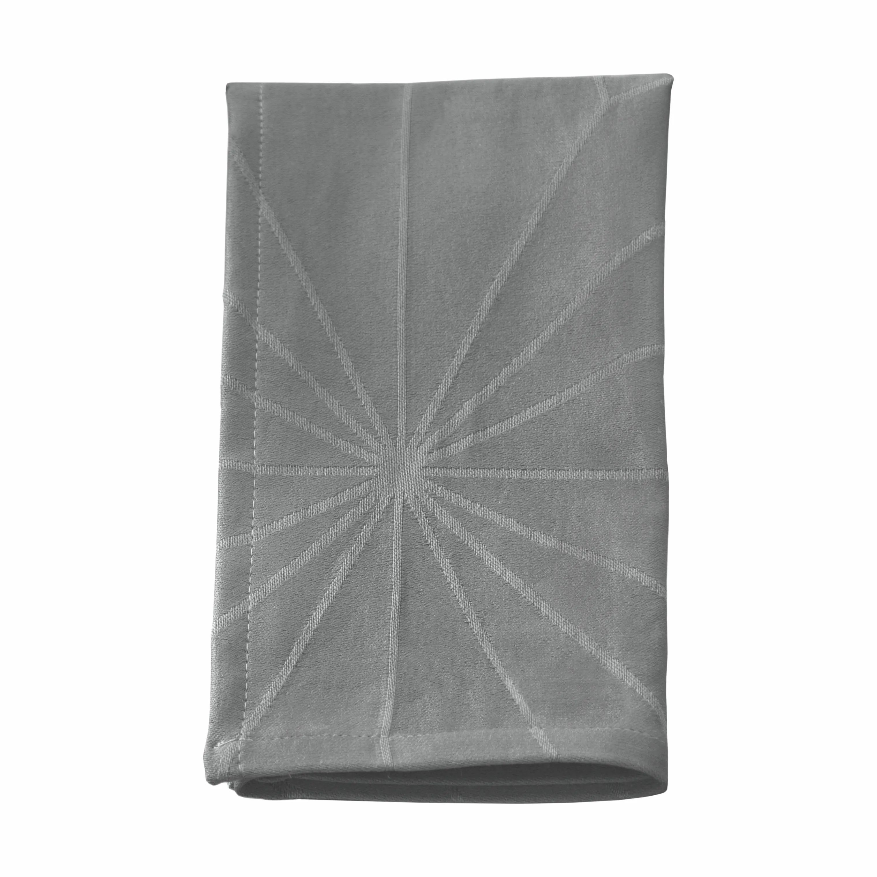 Novoform Stofservietter Stars Stofserviet - 4 stk. i Winter grey, 3
