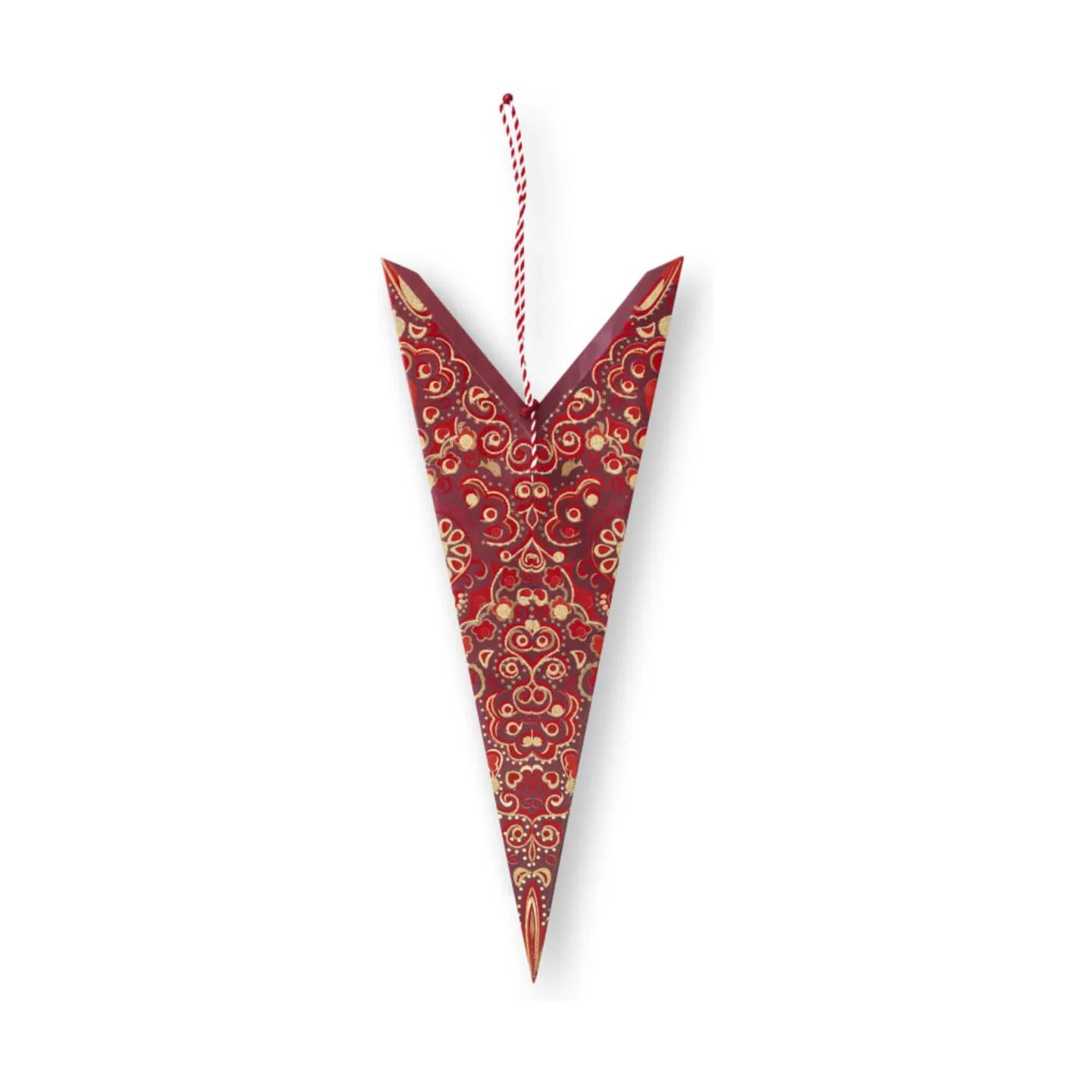 PIP Studio Juleophæng Christmas Julestjerne i Mørkerød, 100 cm, 3