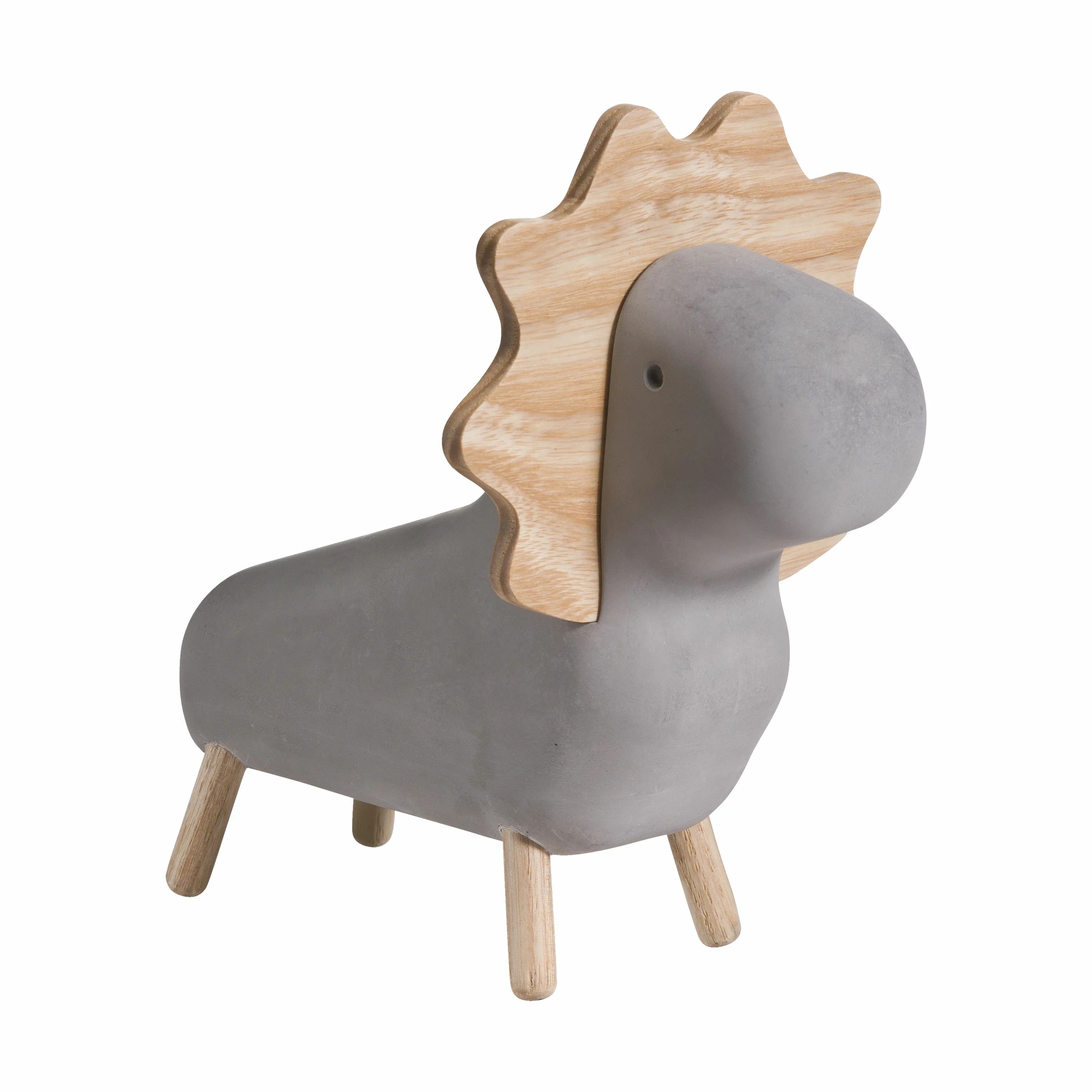 KORRIDOR Dyrefigurer Concrete Animals Figur Løve i 14,5 cm, 1