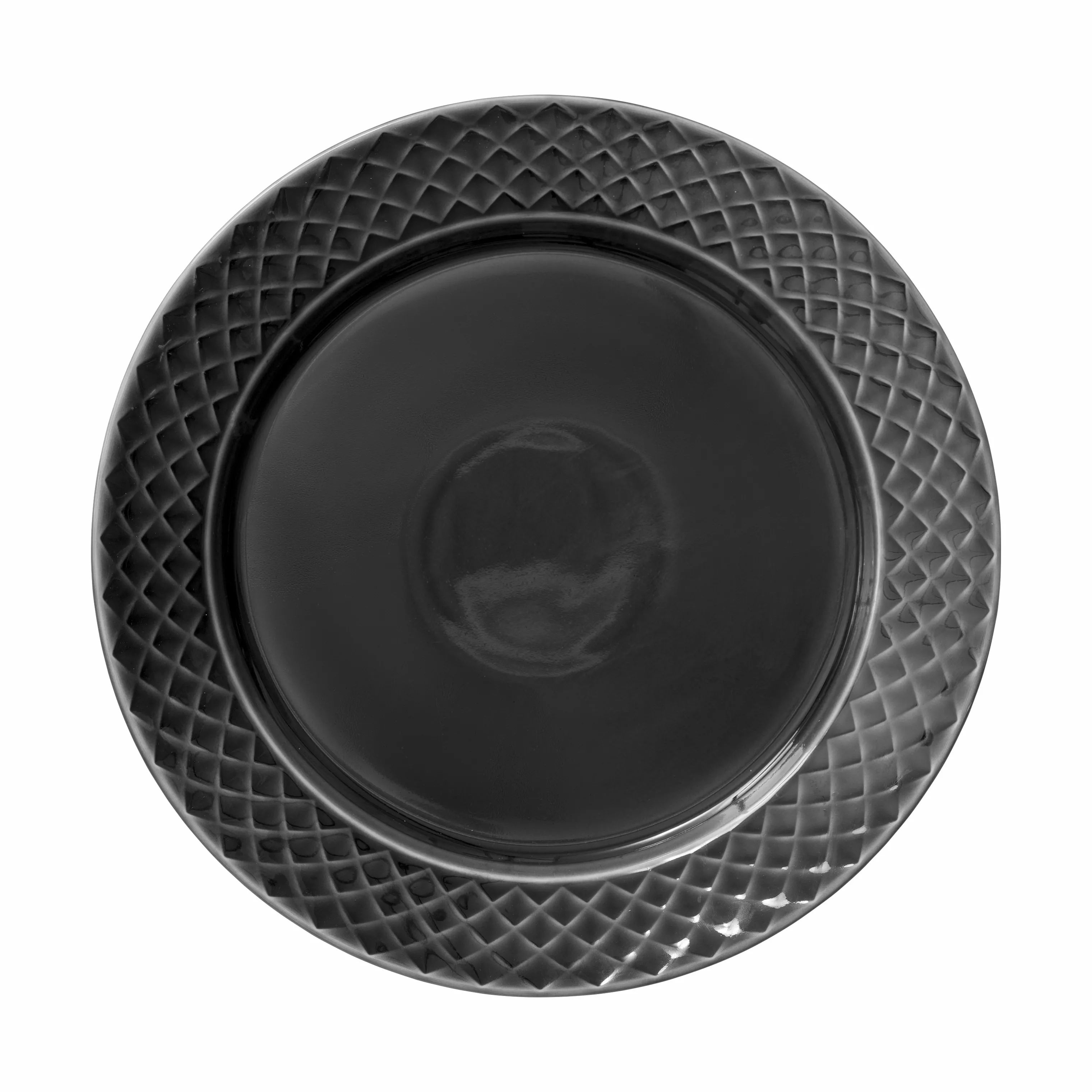 Sagaform Middagstallerkener Coffee & More Tallerken i Grå, 27,5 cm, 1