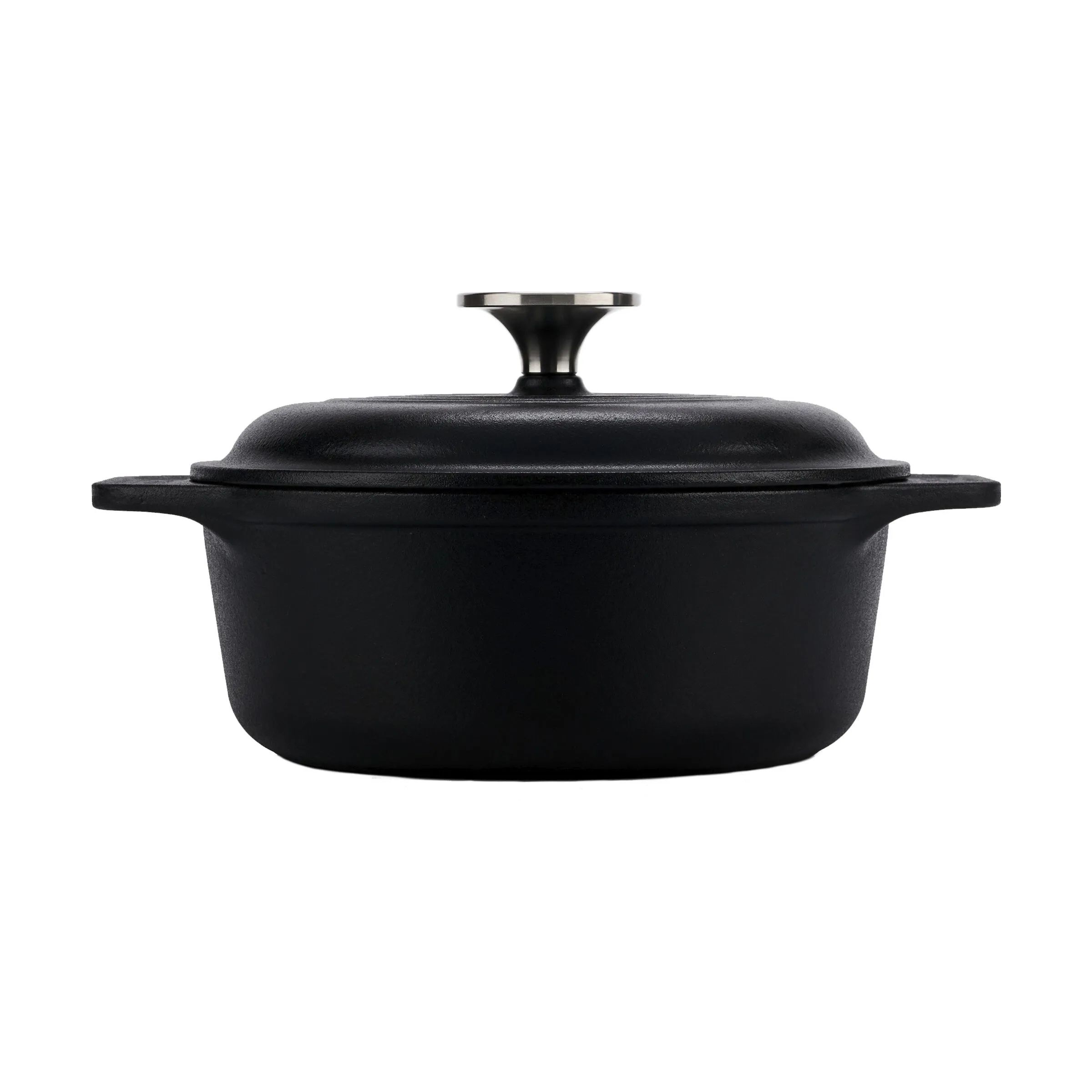 Victoria Gryder Emaljeret Dutch Oven Gryde i Sort, 3
