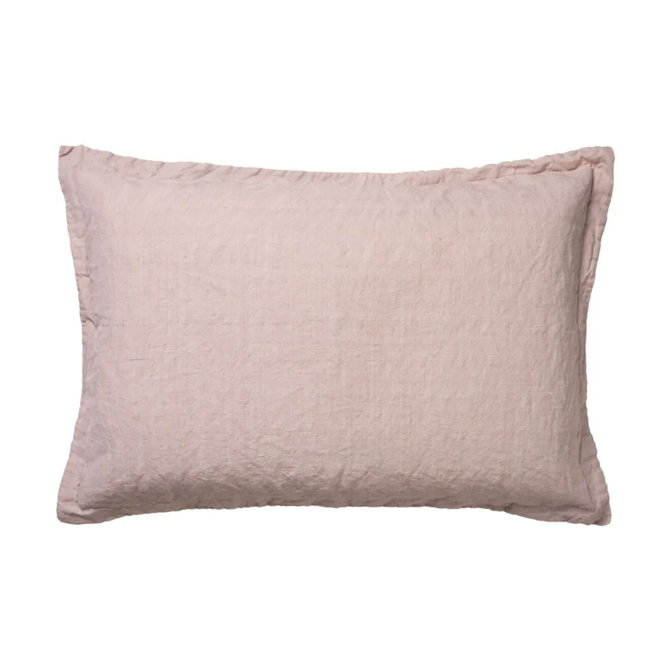 Broste Copenhagen Pyntepudebetræk Linn Pudebetræk i Mauve Pink, B40 x L60 cm, 1
