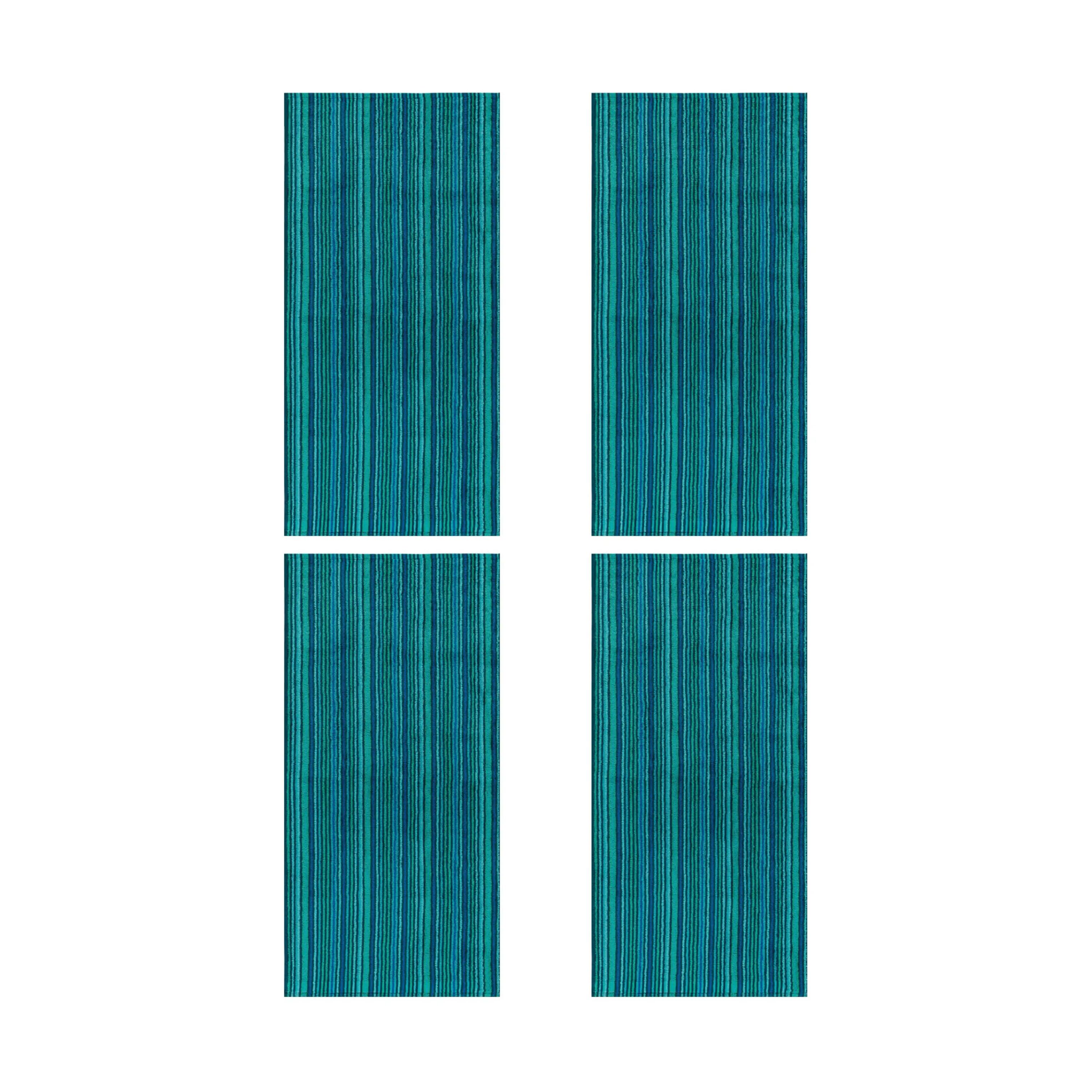 Egeria Håndklæder Stripes Håndklæde - 4 stk. i Stream, 1