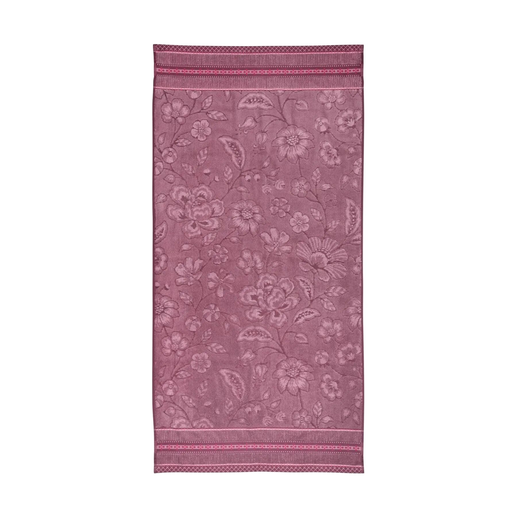 PIP Studio Håndklæder Jasmin Jacquard Håndklæde i Light Pink, B70 x L140 cm, 1