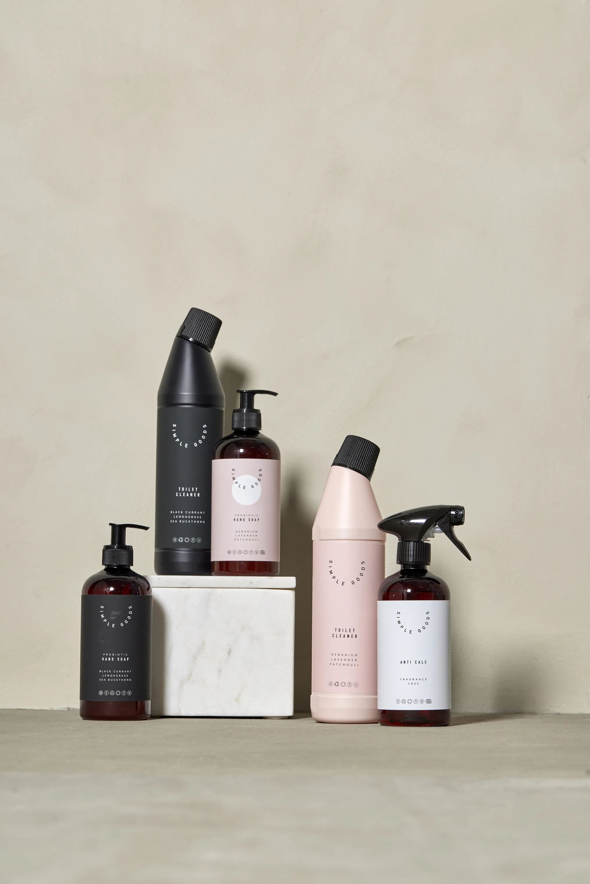 Simple Goods Rengøringsmidler Toiletrens i Geranium/lavendel/patchouli, 2