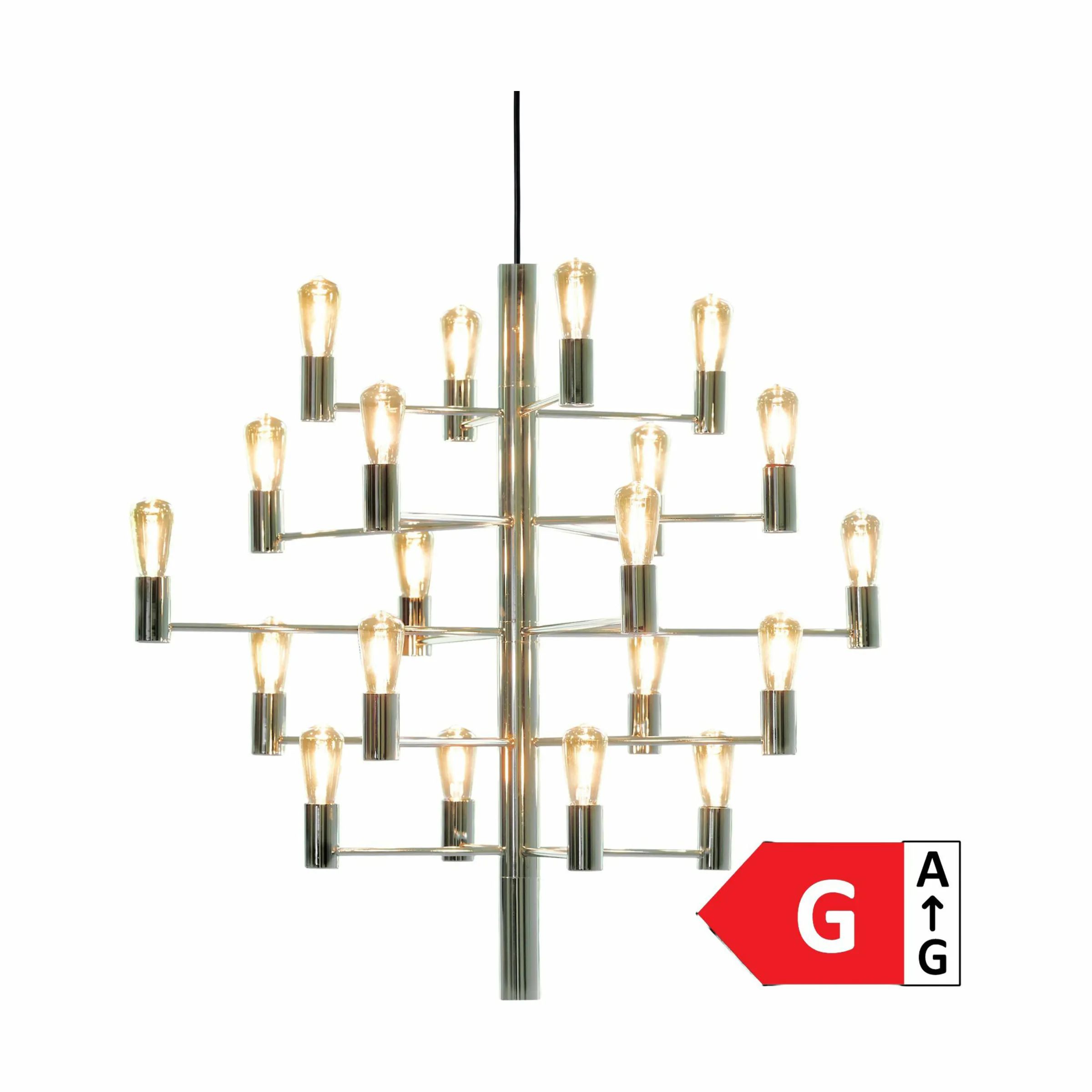 Herstal Pendler Manola Pendel i Krom, 70 cm, 1