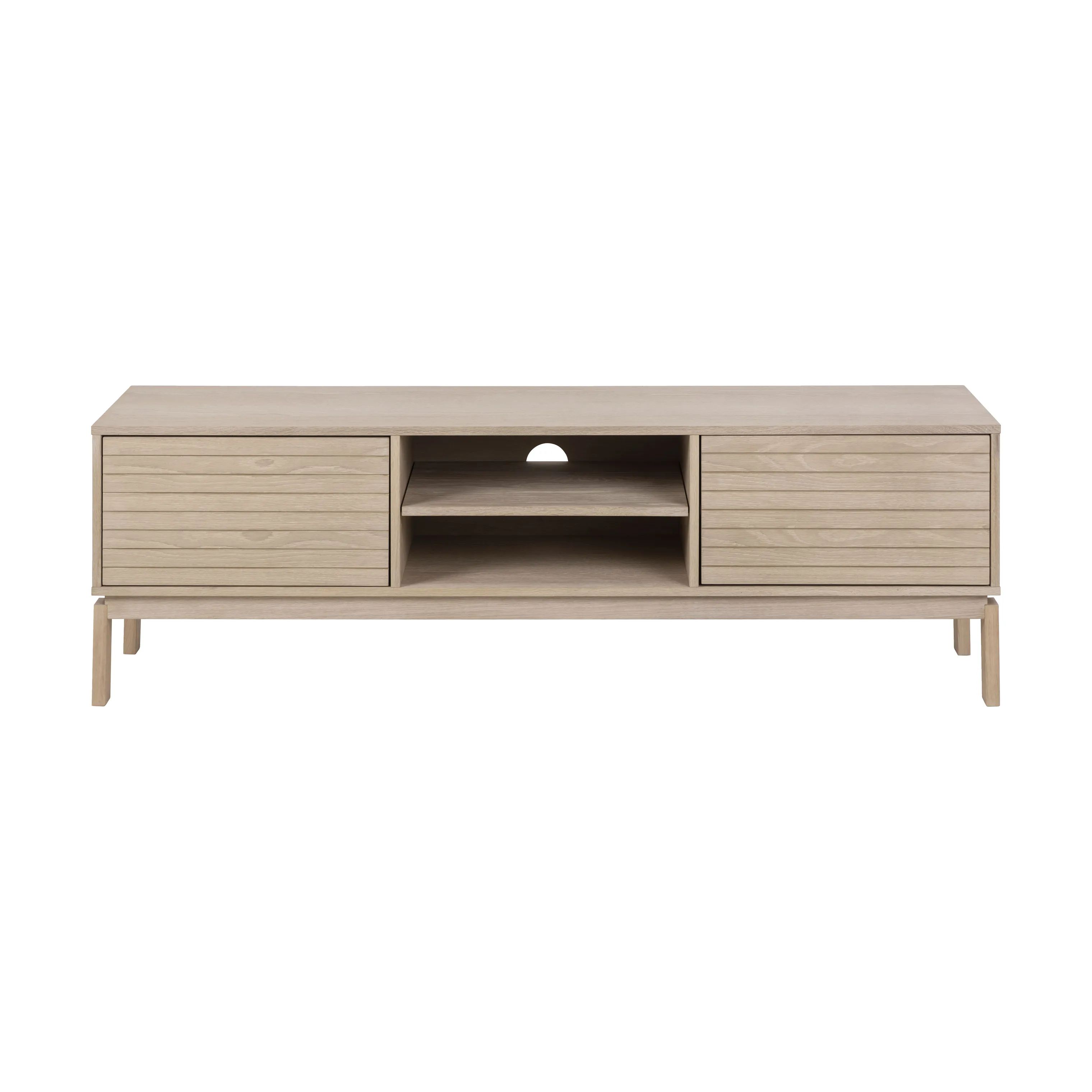 CASA Living TV-borde Linley TV bord i Hvidpigmenteret, 1