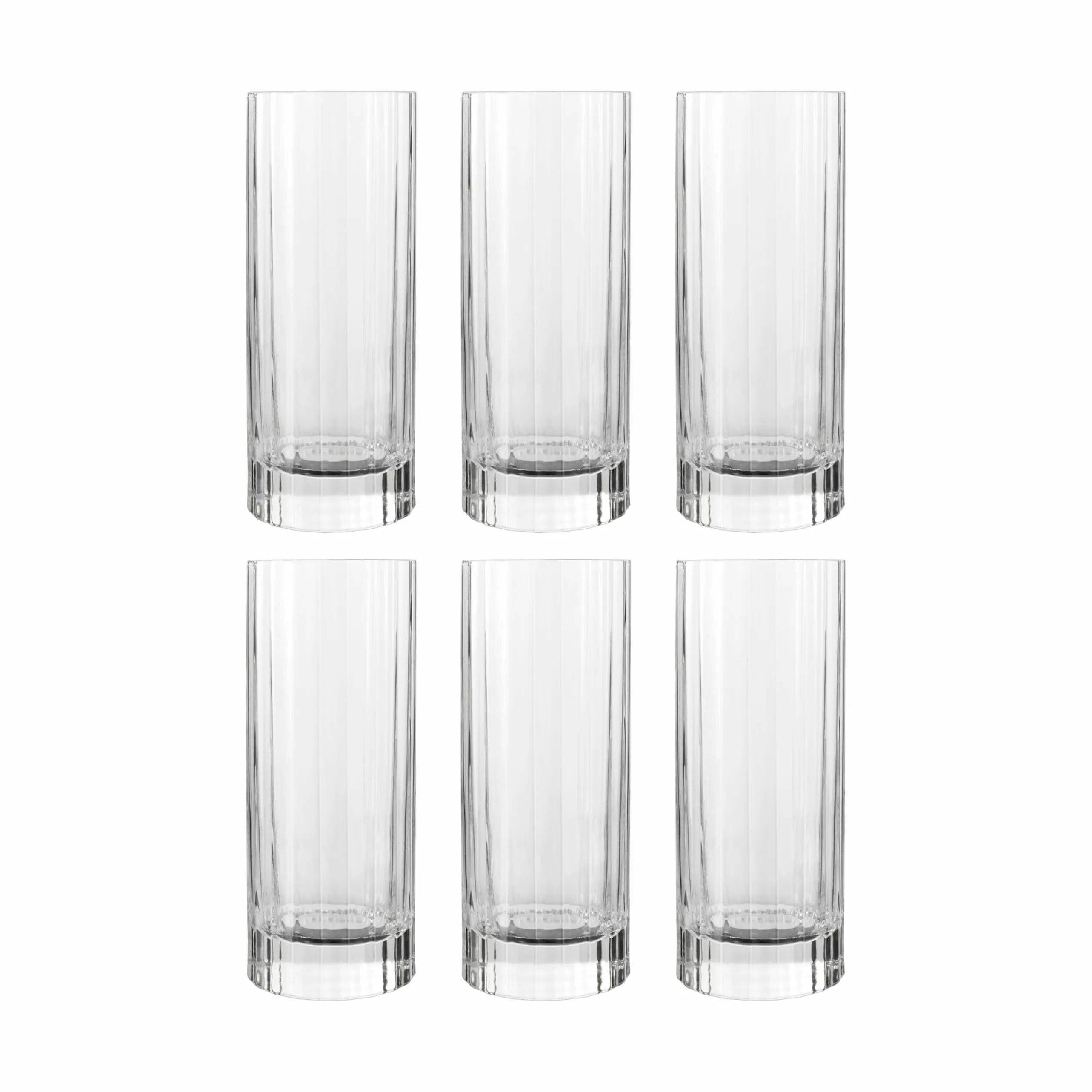 Luigi Bormioli Vandglas Bach Glas - 6 stk. i Klar, 36 cl, 1