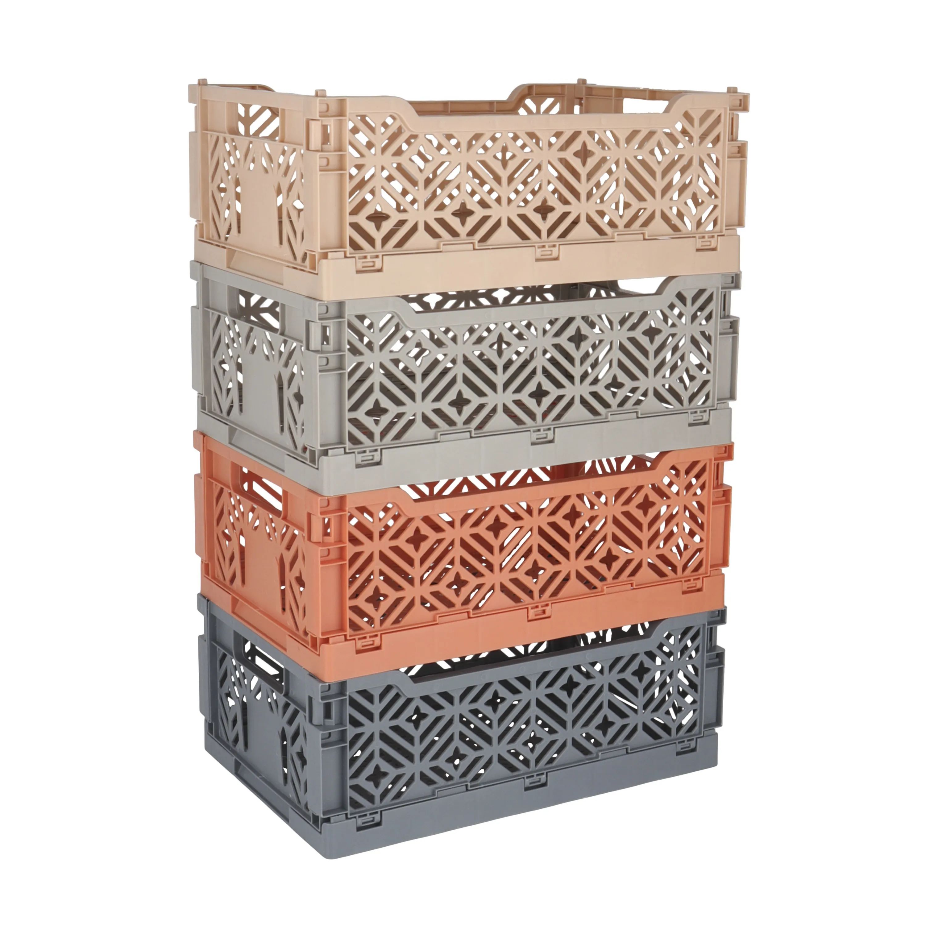 CASA Living Kasser Foldekasse i Nude, B30 x L40,5 cm, 3