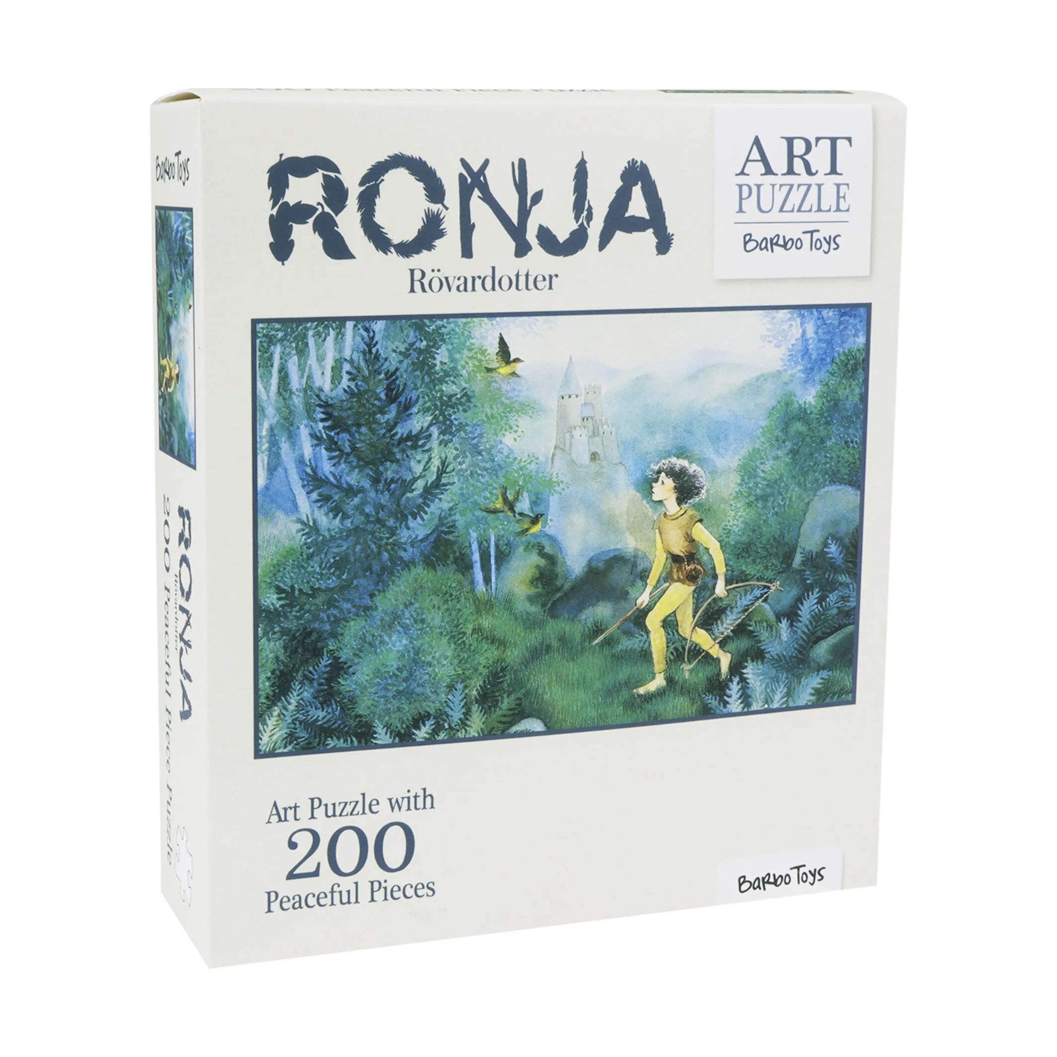 Barbo Toys Puslespil Astrid Lindgren Puslespil - Ronja Røverdatter i Ronja Røverdatter, 3