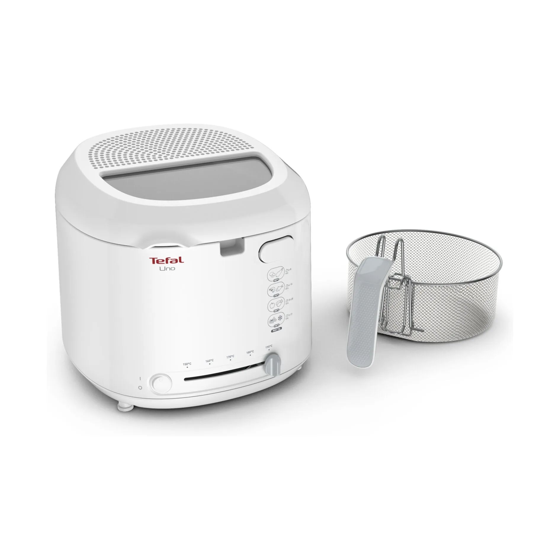 Tefal Frituregryder Fritøse Uno i Hvid, 1