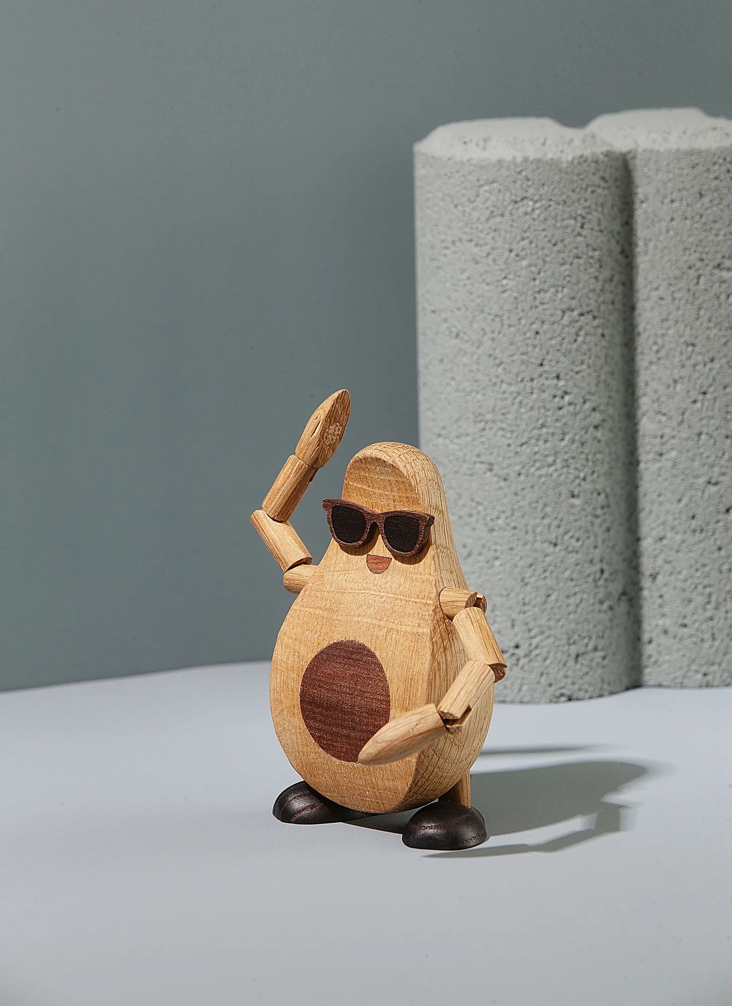 Spring Copenhagen Øvrige figurer Figur - Alfredo Avocado i Natural, 2