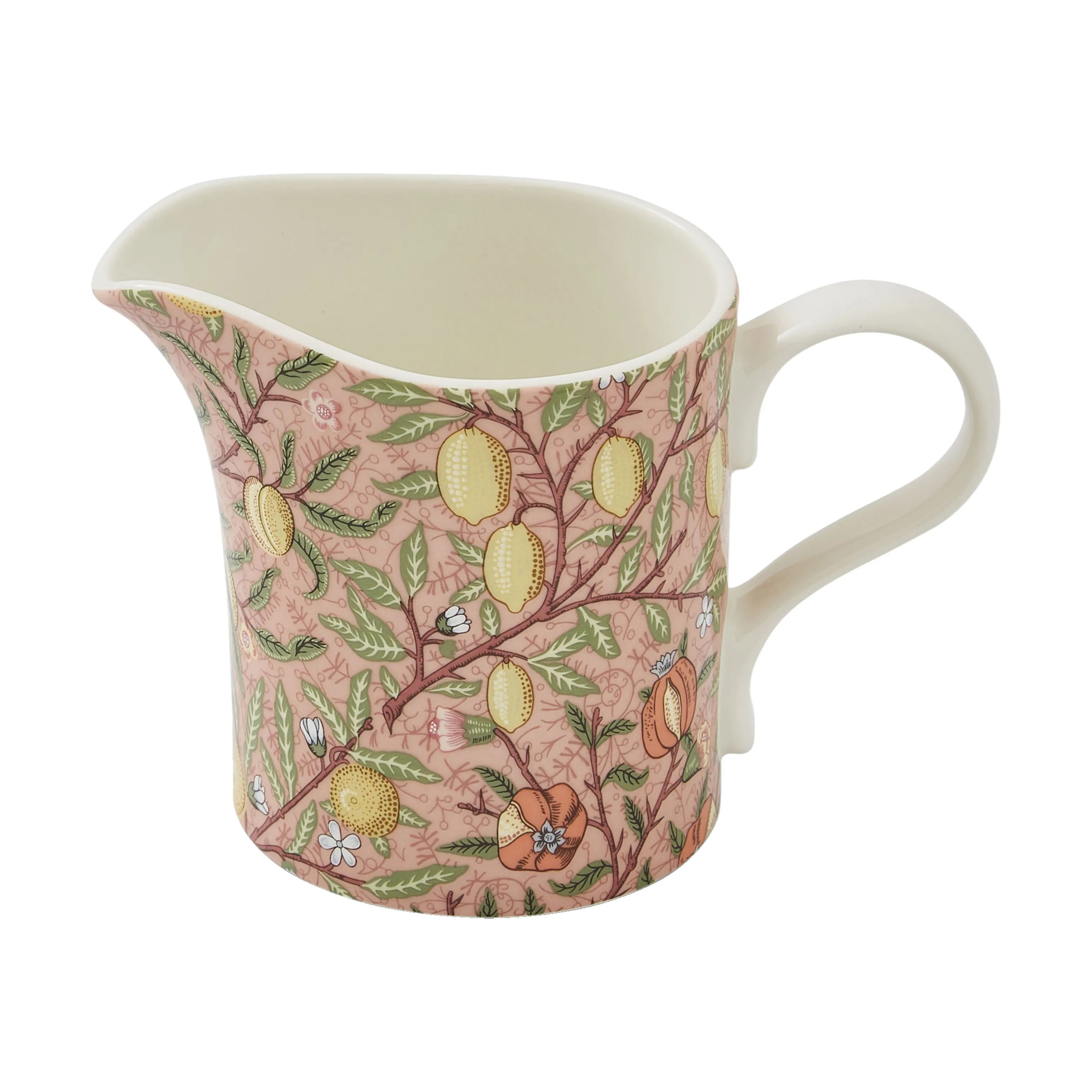 Spode Mælke- og flødekander Morris & Co Flødekande i Lyserød/Grøn/gul/orange, 1