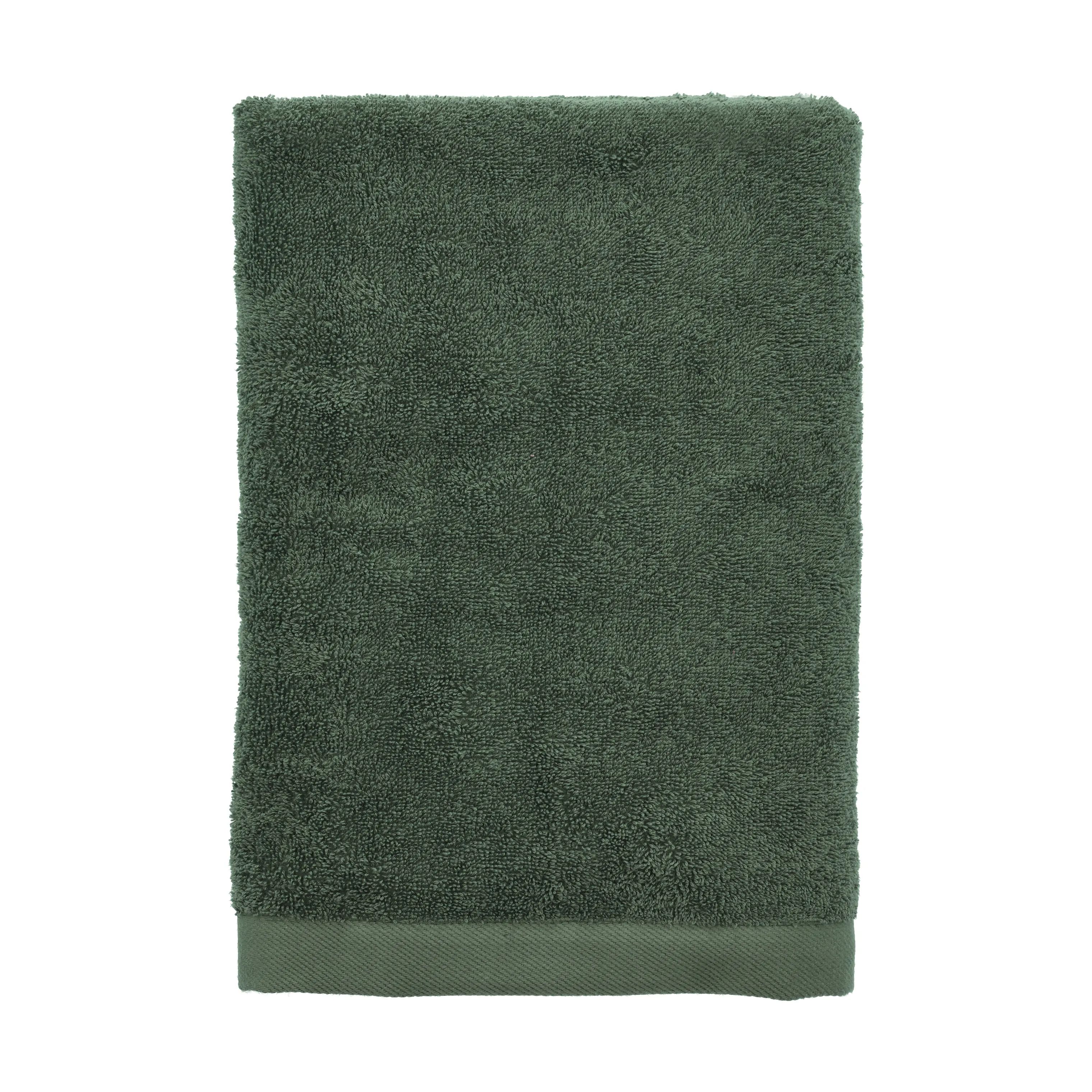 Södahl Håndklæder Organic Comfort Håndklæde i Pine green, B70 x L140 cm, 1