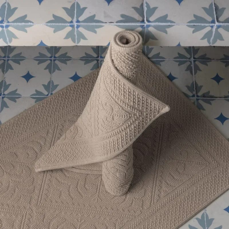 Vivaraise Bademåtter Enzo Bademåtte i Linen, B54 x L110 cm, 2