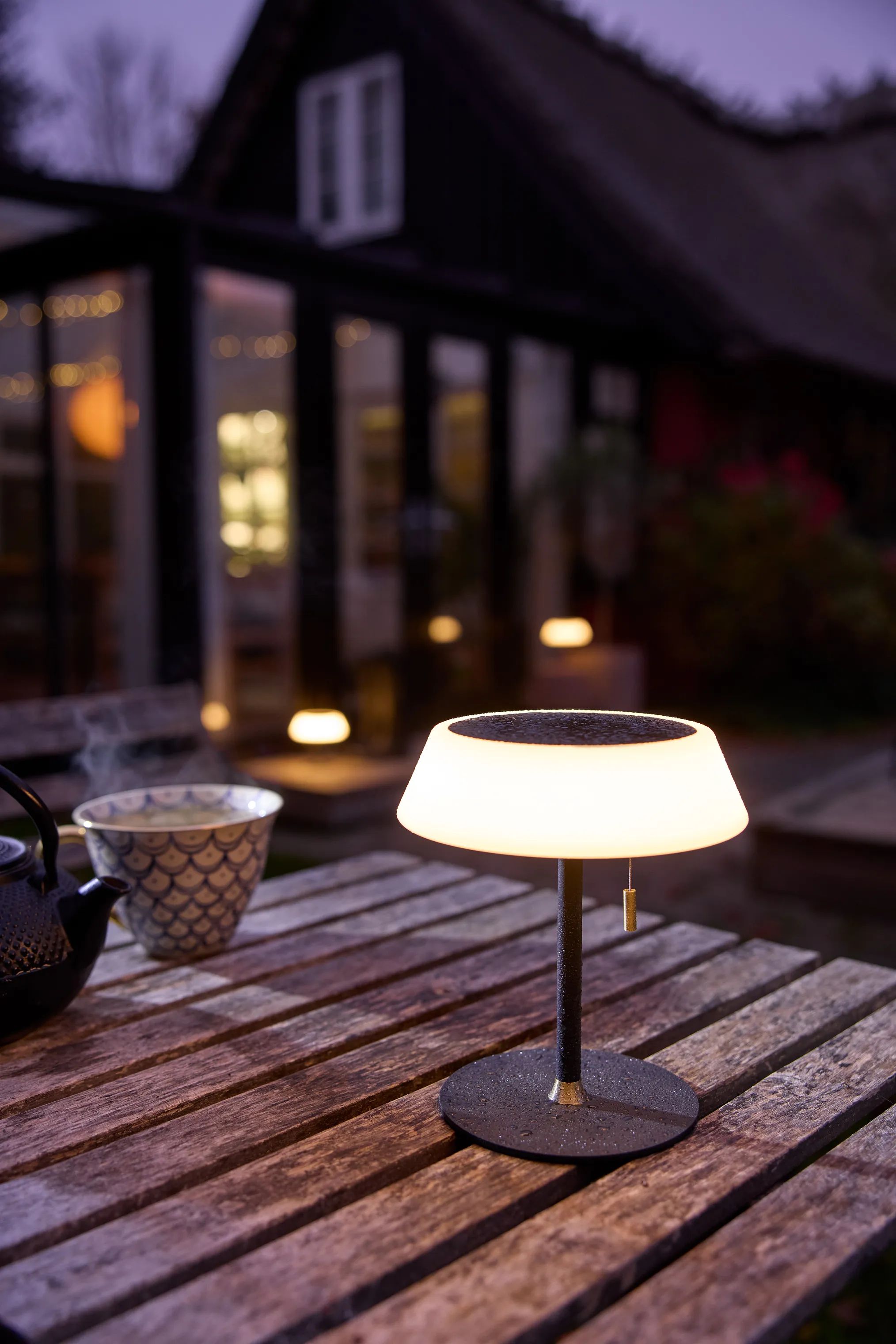 Halo Design Bordlamper Solar Bordlampe i Sort, 2