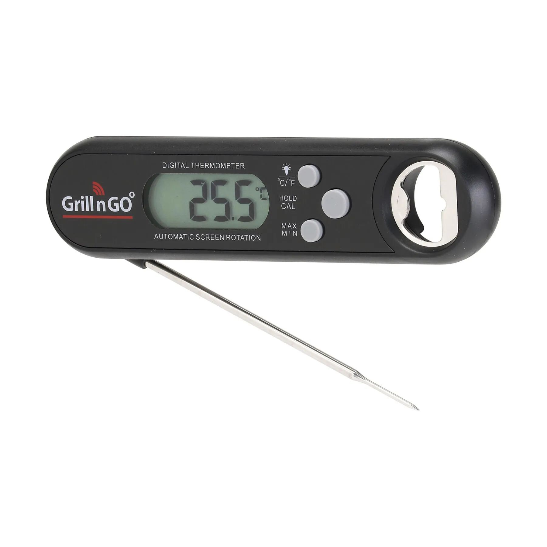 GRILL'N'GO Stegetermometre Quick Stegetermometer i Sort, 3
