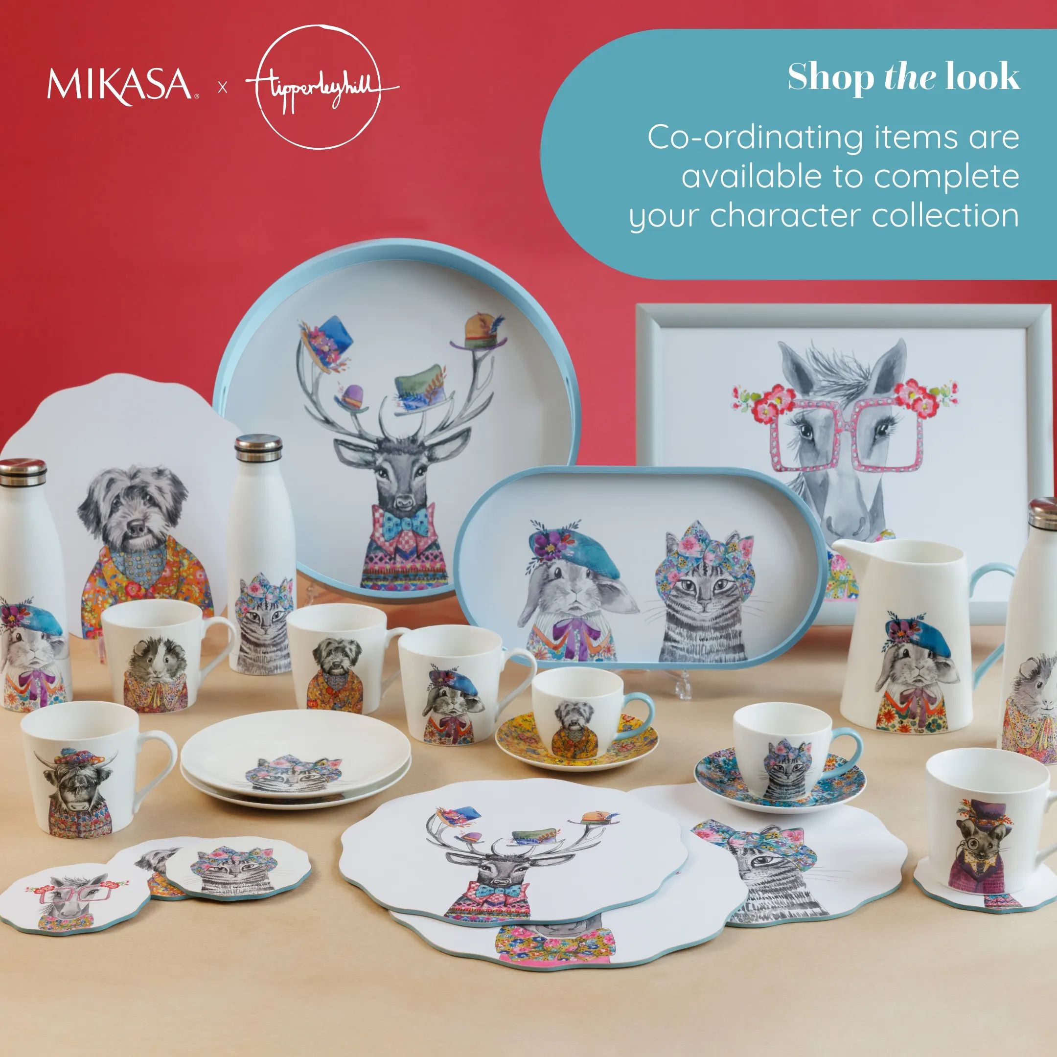 Mikasa Bakker Tipperley Hill Tipperleyhill Serveringsbakke i White, 5