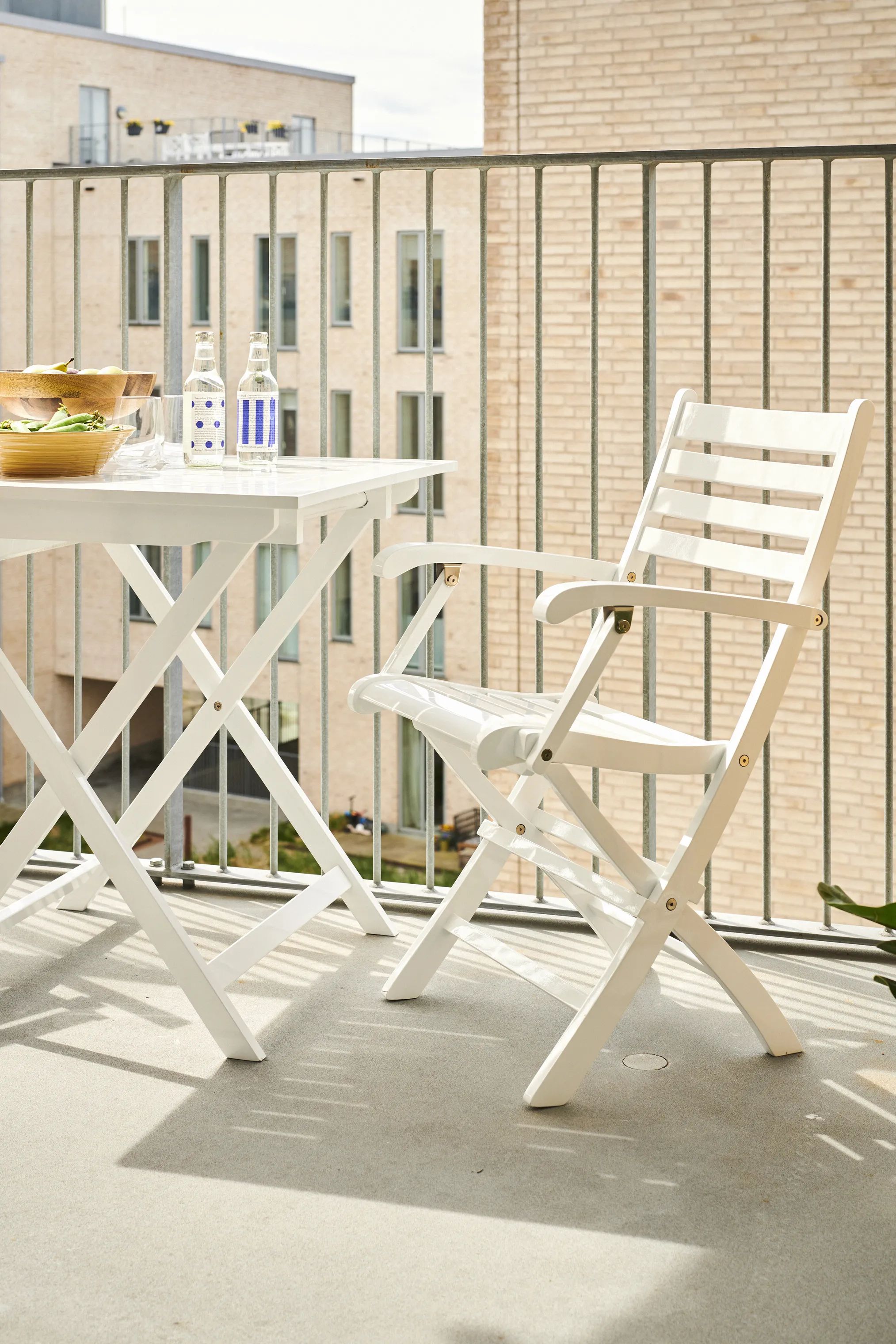 cinas Caféborde York Foldebord i Hvid, 5