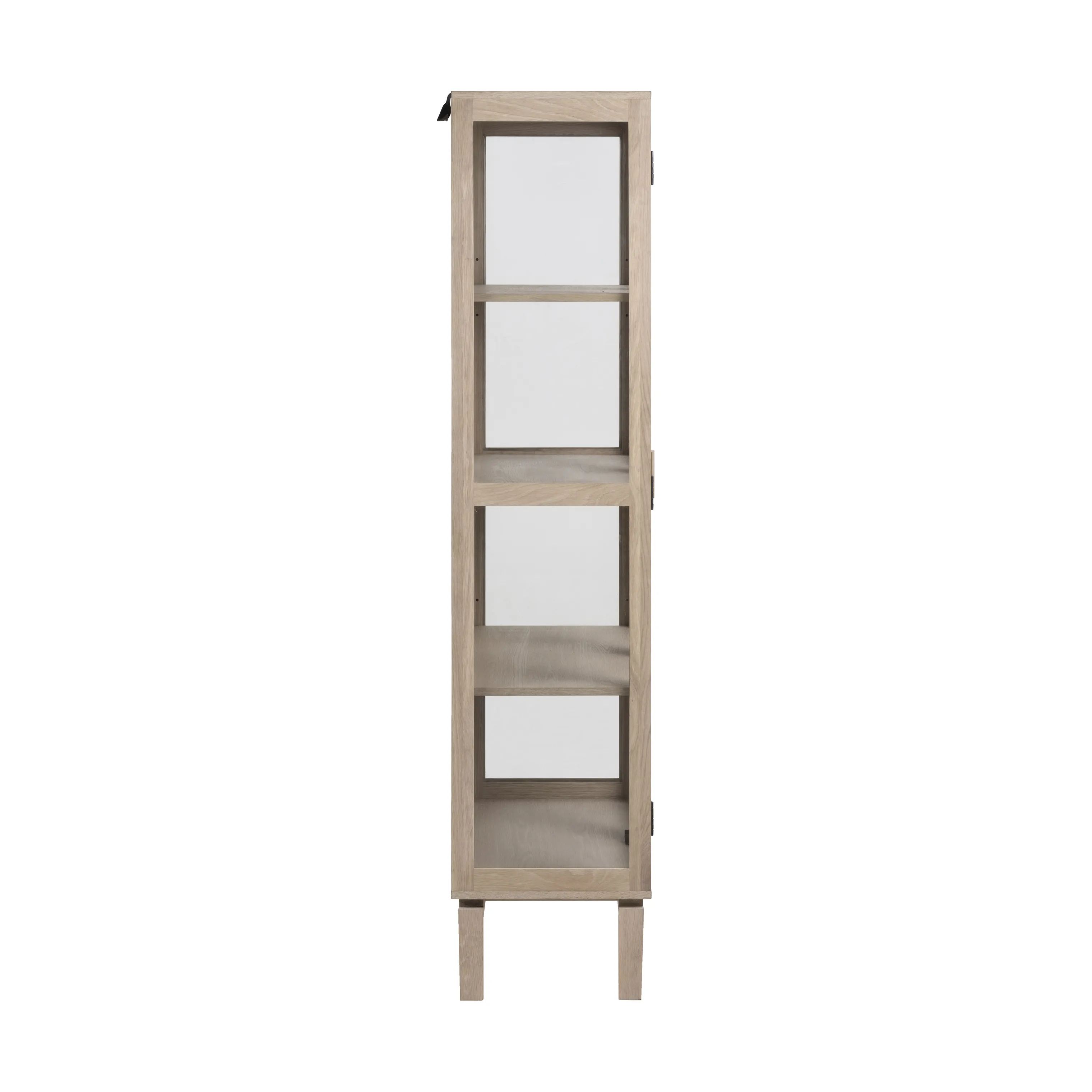 CASA Living Skabe Linley Vitrine i Hvidpigmenteret, 5