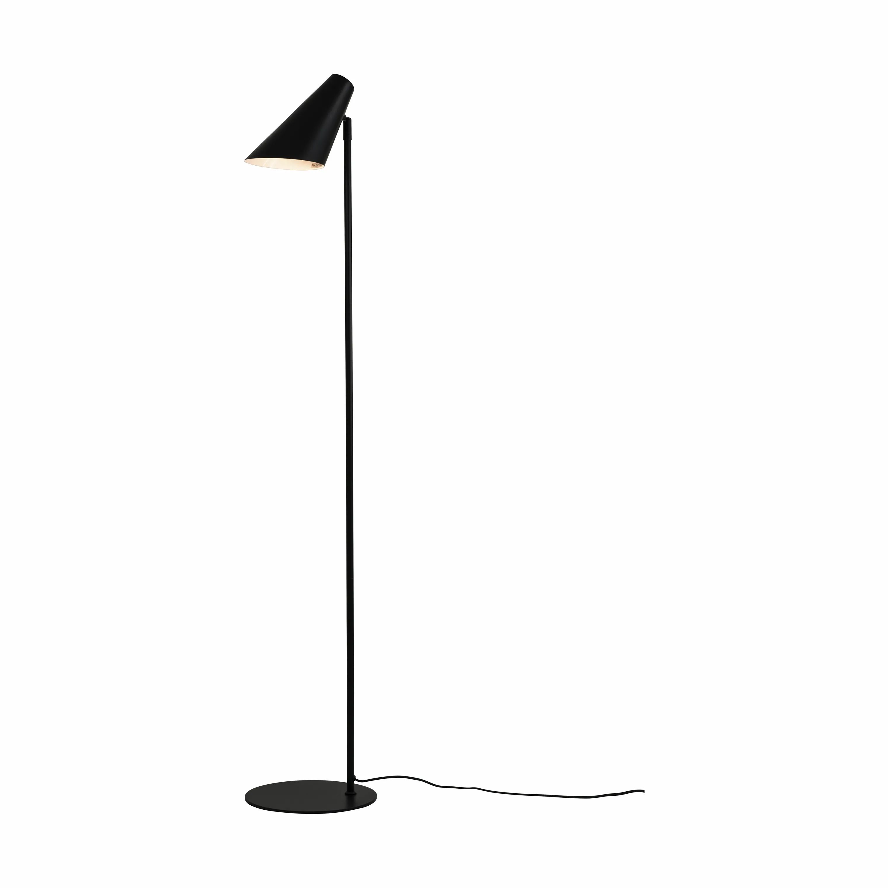 Dyberg Larsen Gulvlamper Cale Gulvlampe i Mat sort, 1