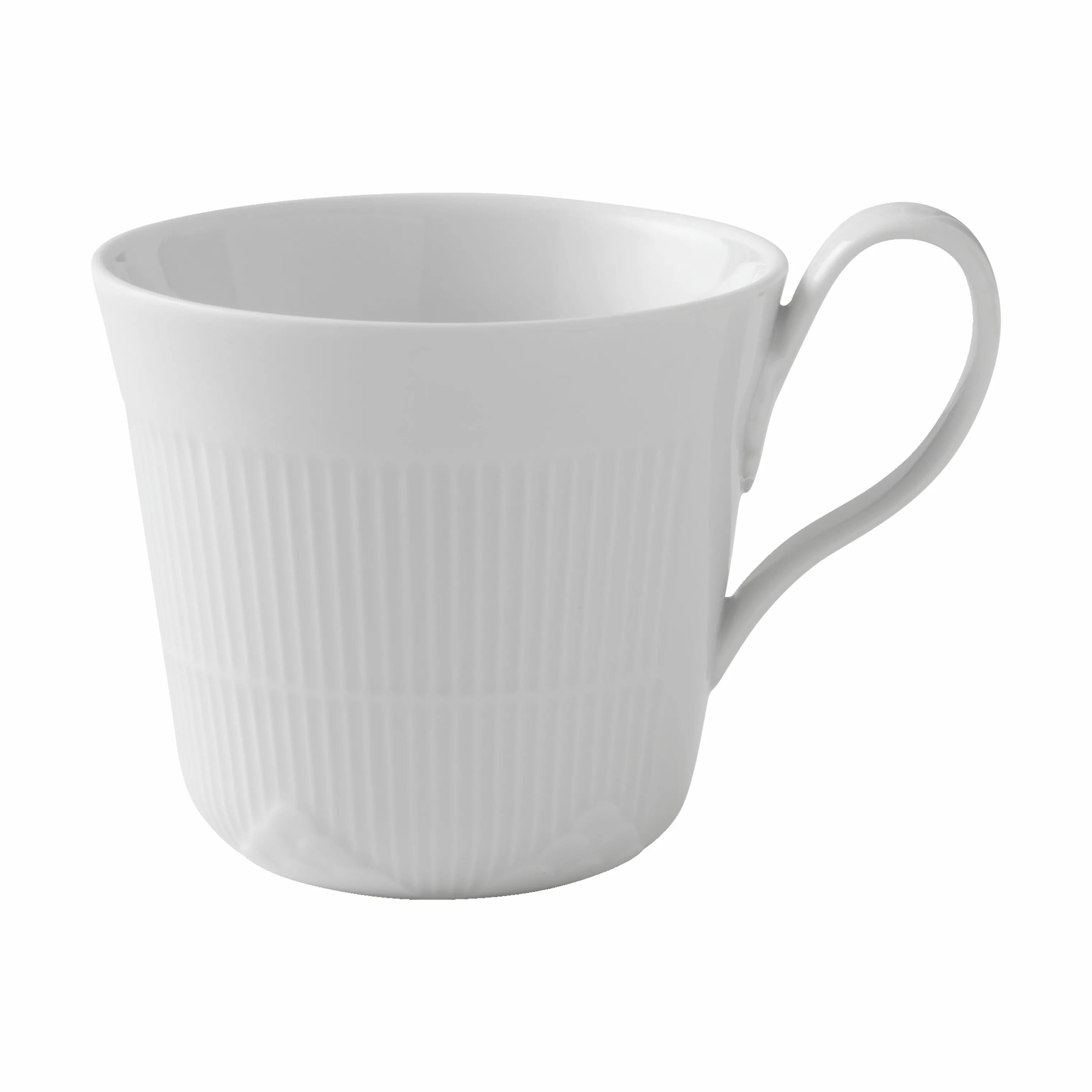 Royal Copenhagen Krus og kopper med hank Hvid Elements Kop i Hvid, 35 cl, 1