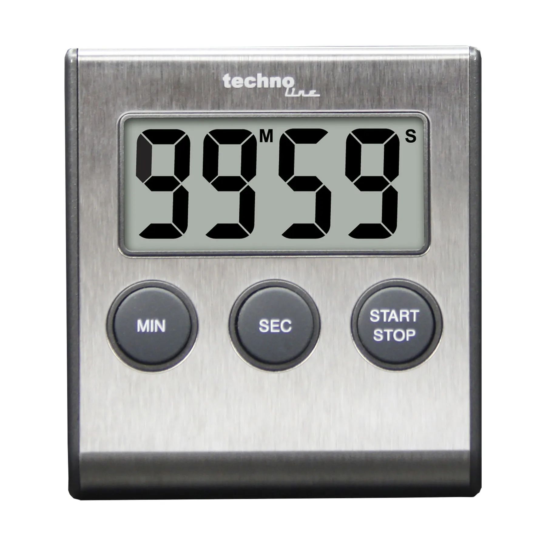 Technoline Minuture Køkkenur i Sølv, 1