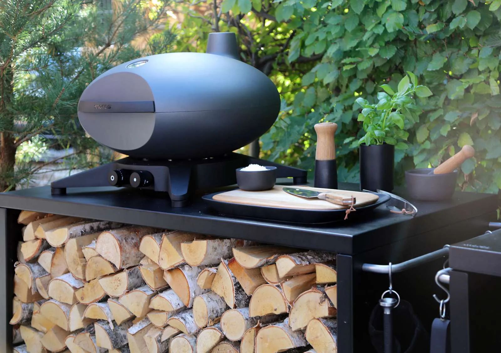 Morsø Gasgrill Forno Medio Gasgrill i Antracit grå, 2
