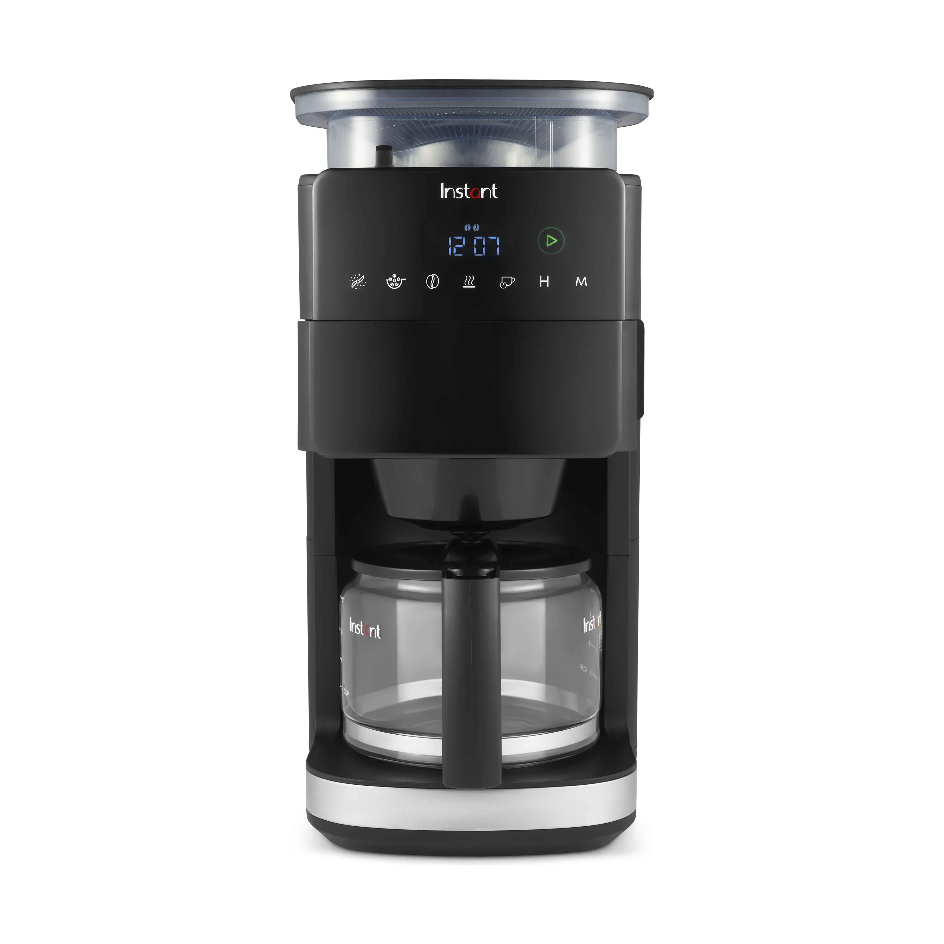 Instant Kaffemaskiner Bean to Cup Kaffemaskine i Sort, 1