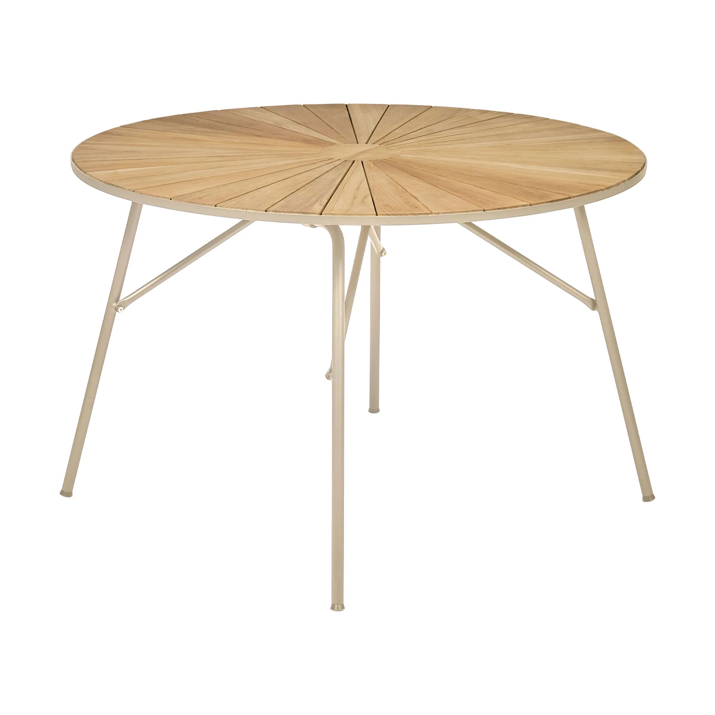 Mandalay Havespiseborde Marguerit Havebord i taupe, 110 cm, 1