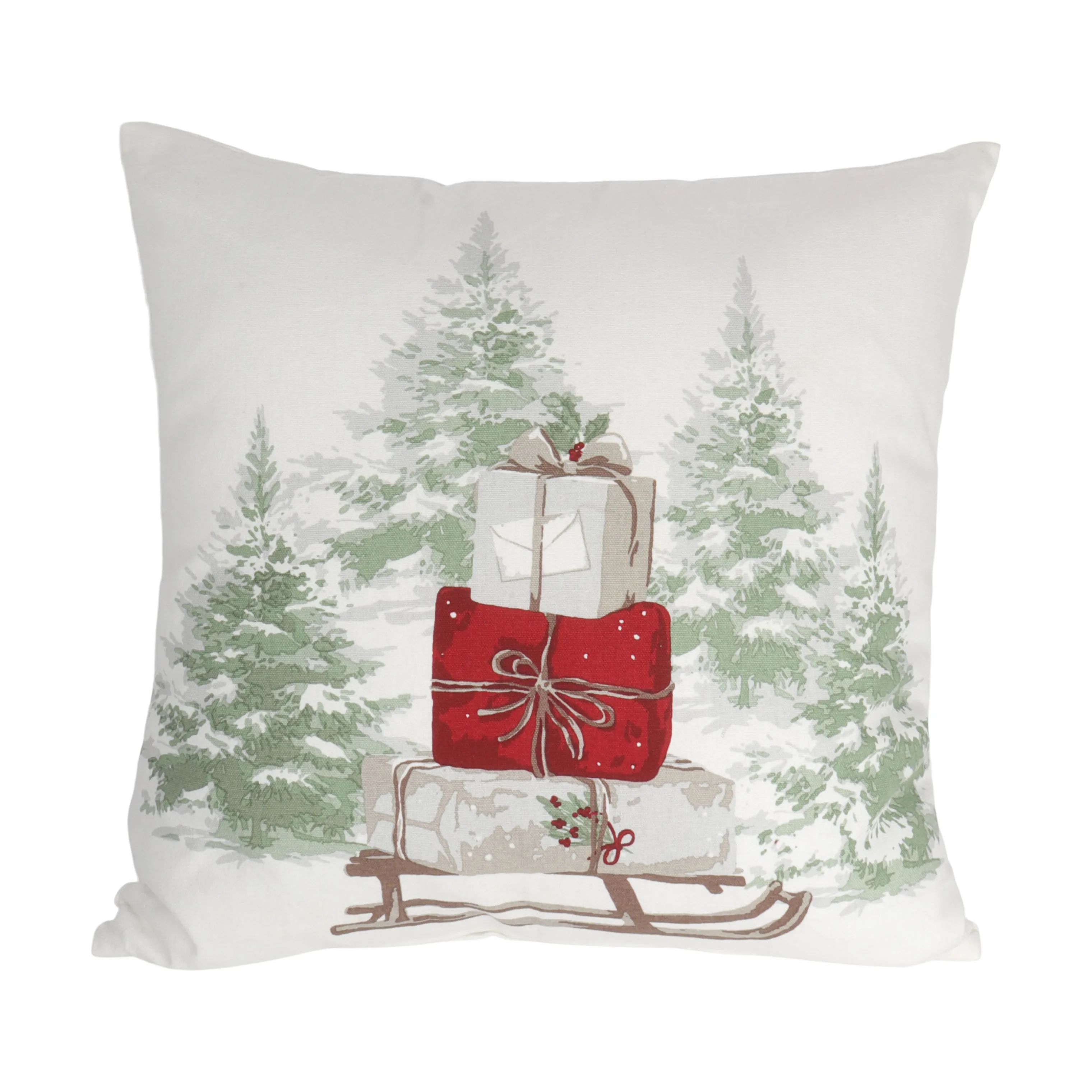 Casa Christmas Pyntepuder Pyntepude i hvid, 1