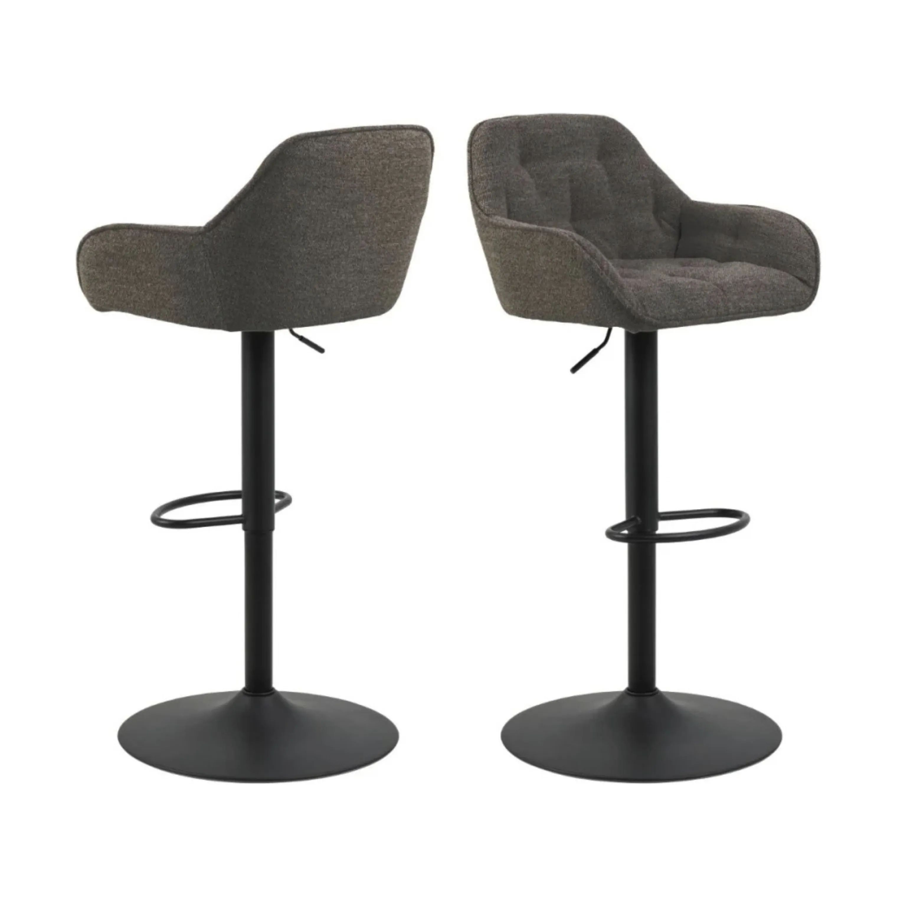CASA Living Barstole Brooke Barstol - 2 stk i Taupe, 3